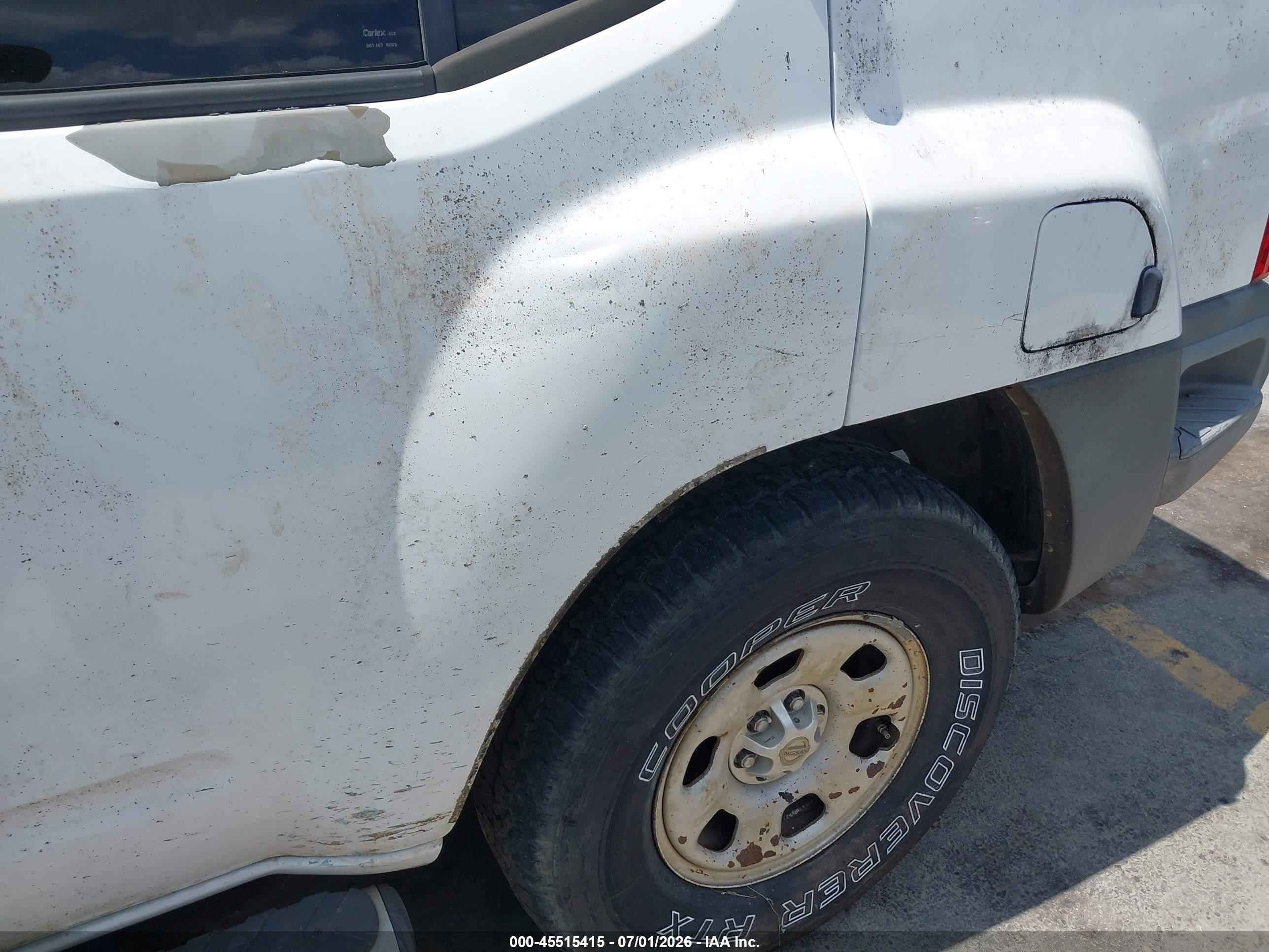 2011 Nissan Xterra X White vin: 5N1AN0NU3BC511264