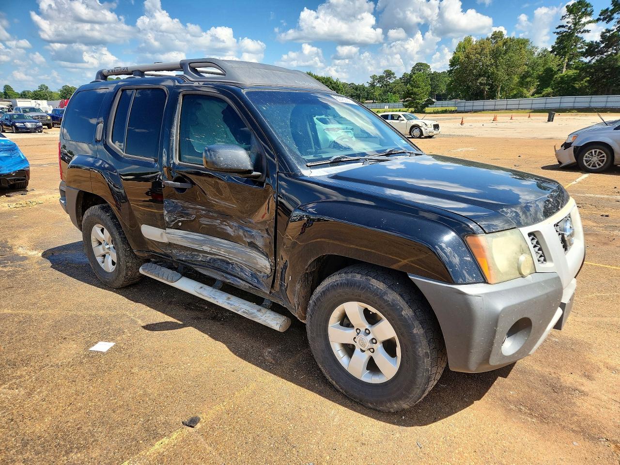 2011 Nissan Xterra X Black vin: 5N1AN0NU3BC522281
