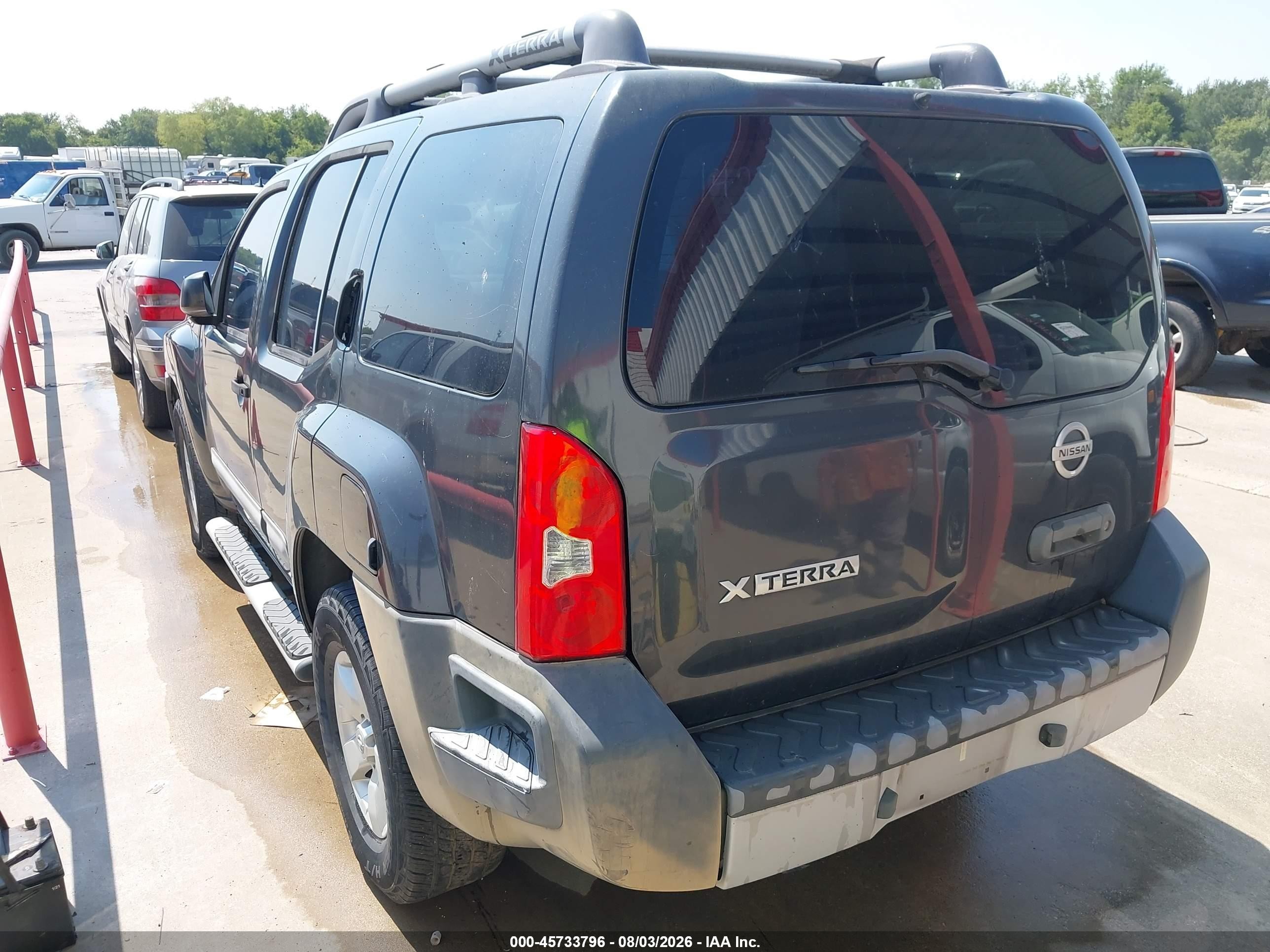 2011 Nissan Xterra S Black vin: 5N1AN0NU4BC515596