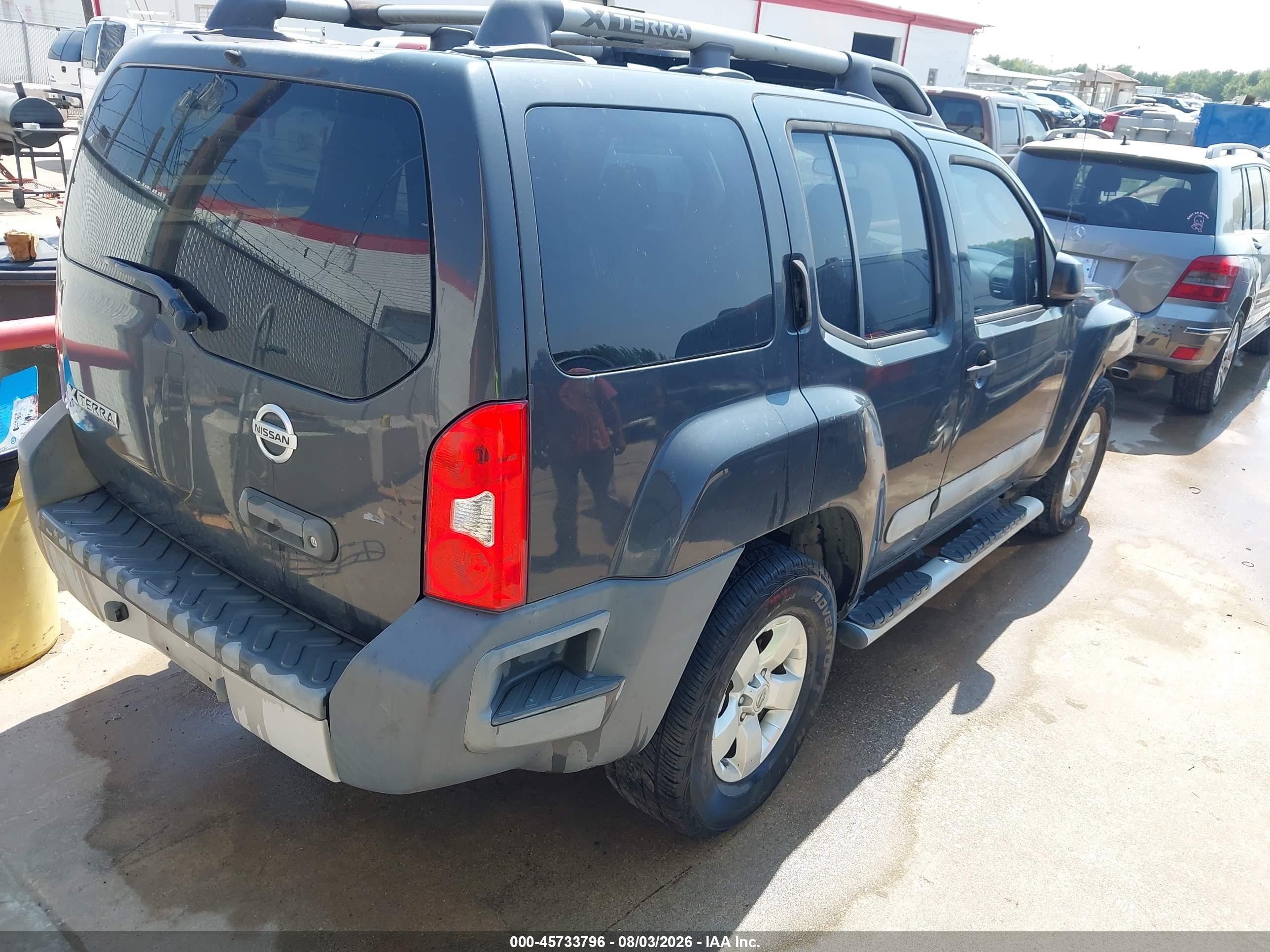 2011 Nissan Xterra S Black vin: 5N1AN0NU4BC515596