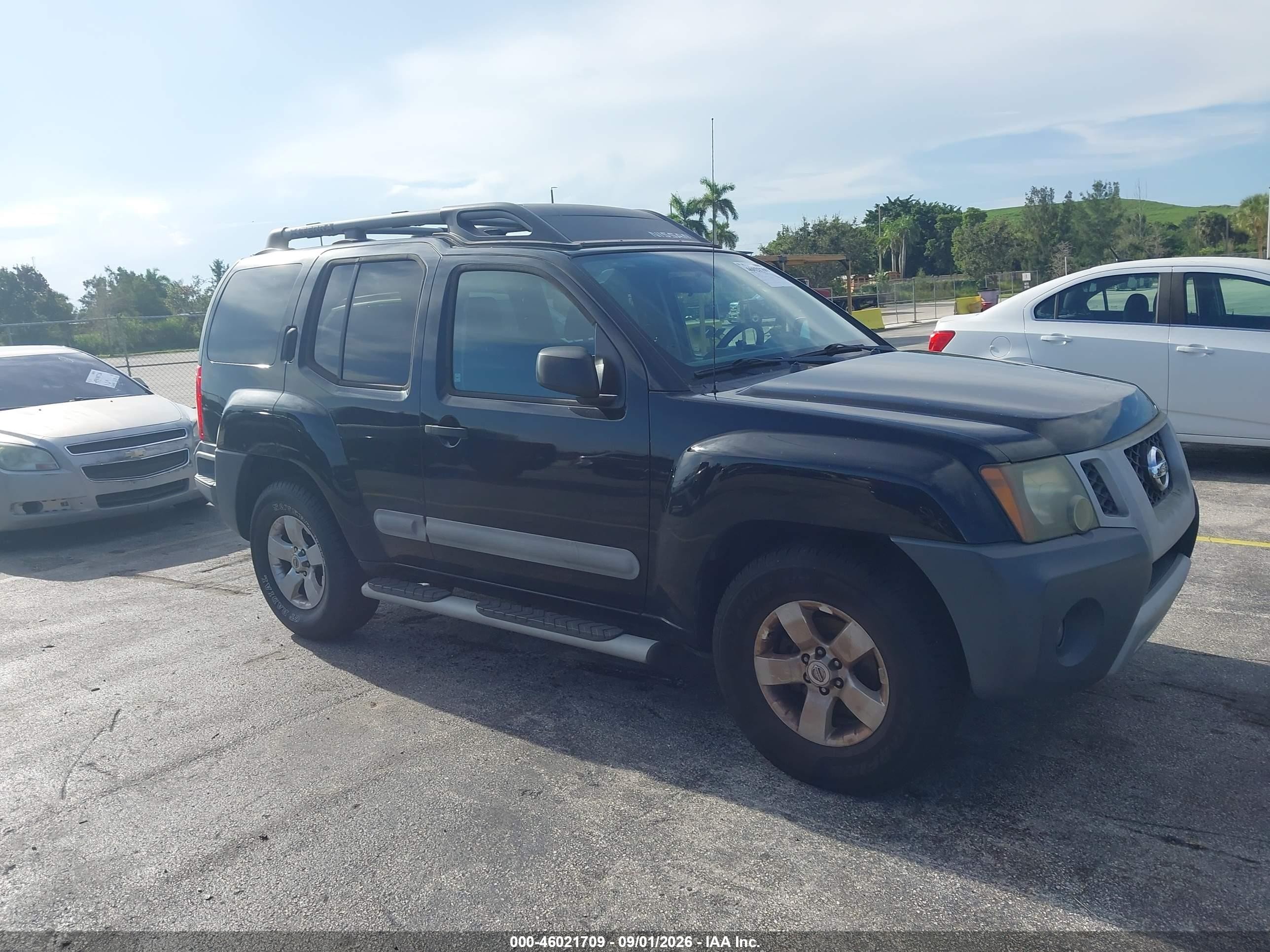 2011 Nissan Xterra S Black vin: 5N1AN0NU4BC522192