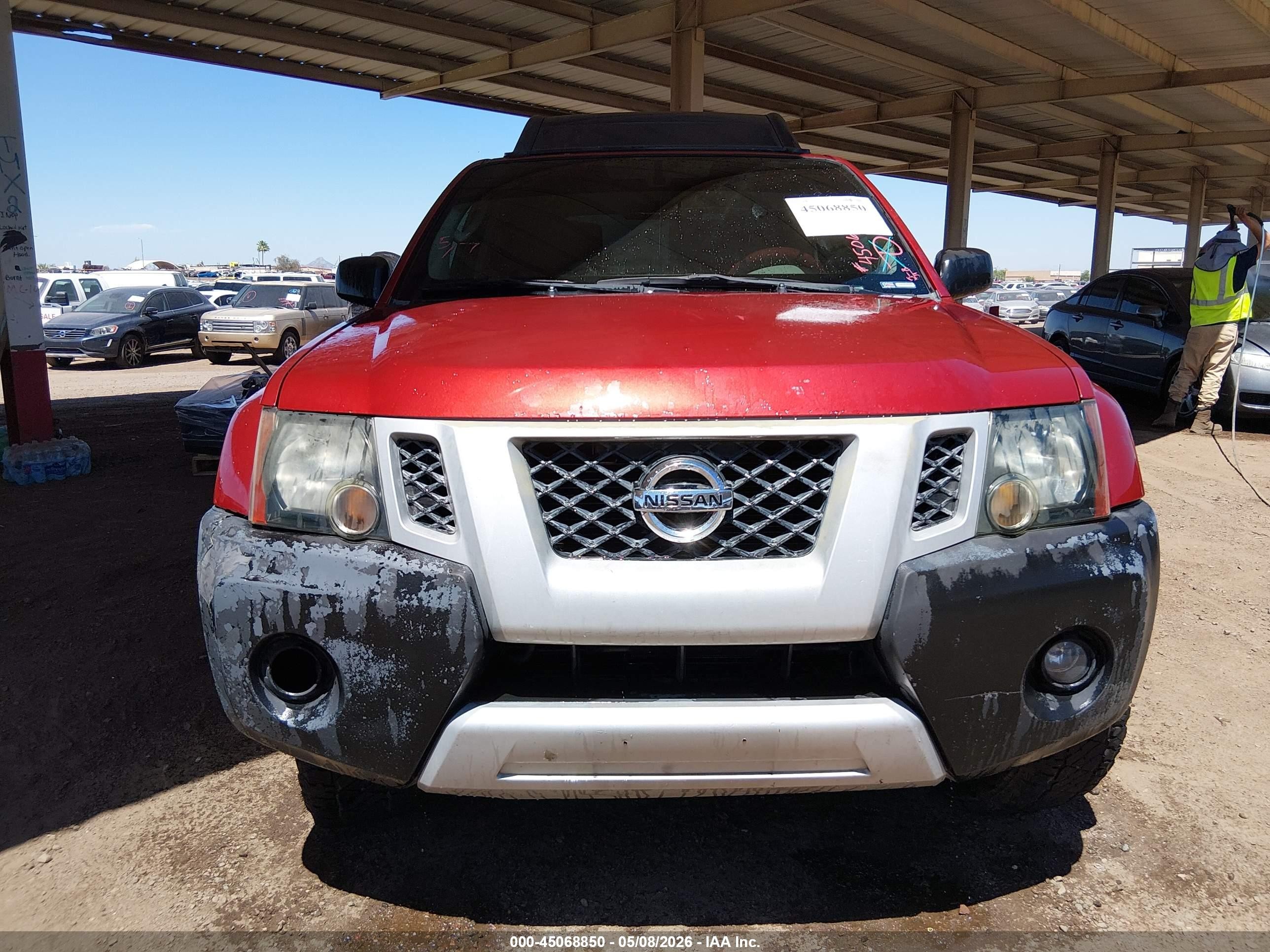 2012 Nissan Xterra S Burgundy vin: 5N1AN0NU4CC503269