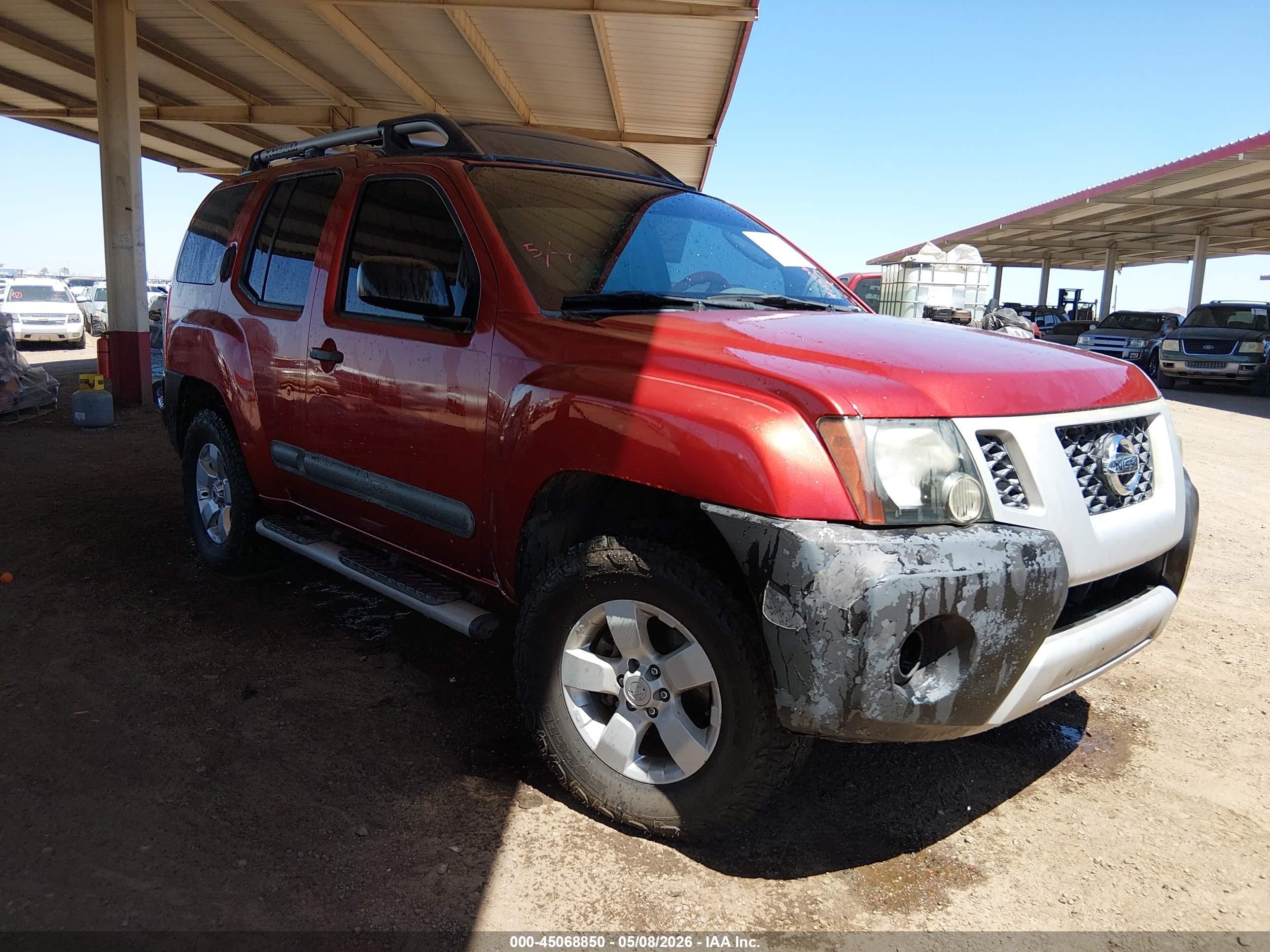 2012 Nissan Xterra S Burgundy vin: 5N1AN0NU4CC503269