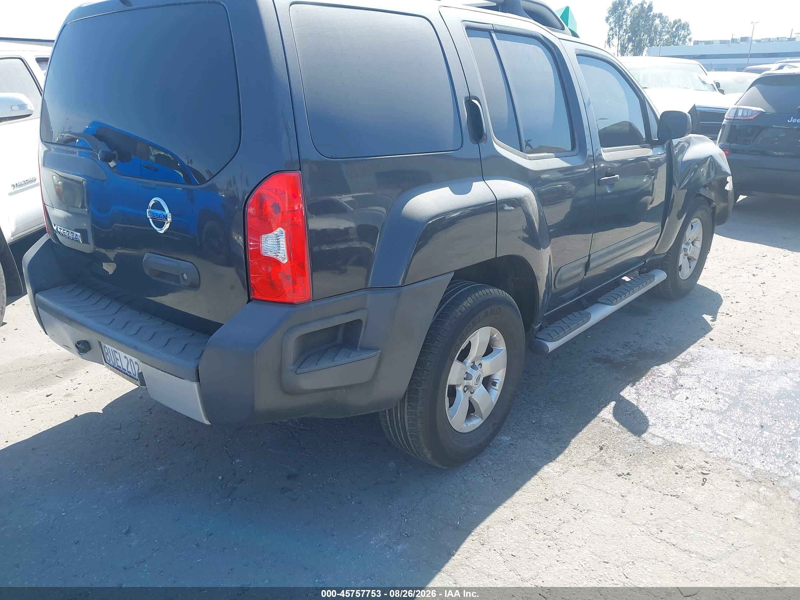 2012 Nissan Xterra S Gray vin: 5N1AN0NU4CC506236