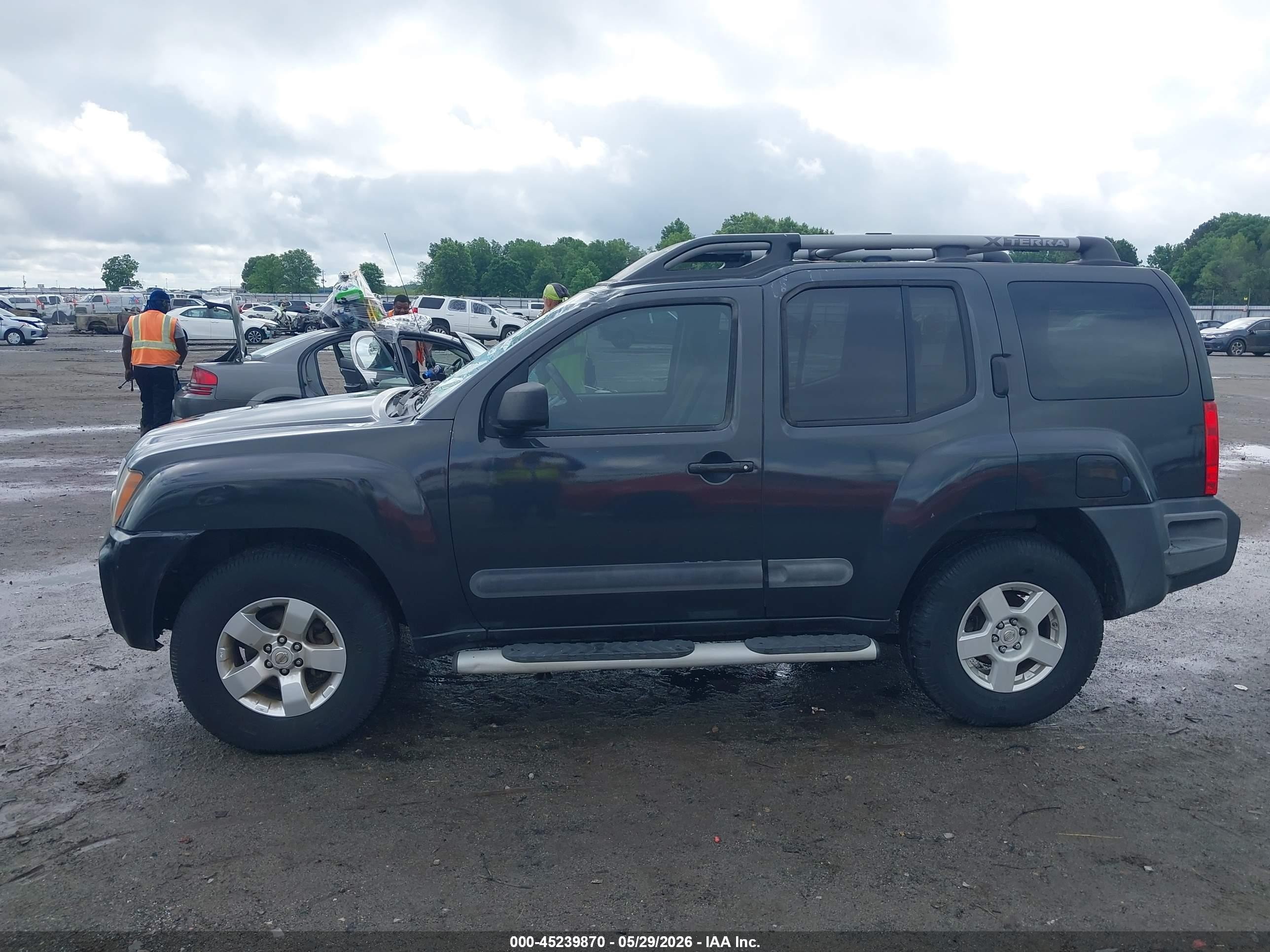 2012 Nissan Xterra S Gray vin: 5N1AN0NU4CC520749