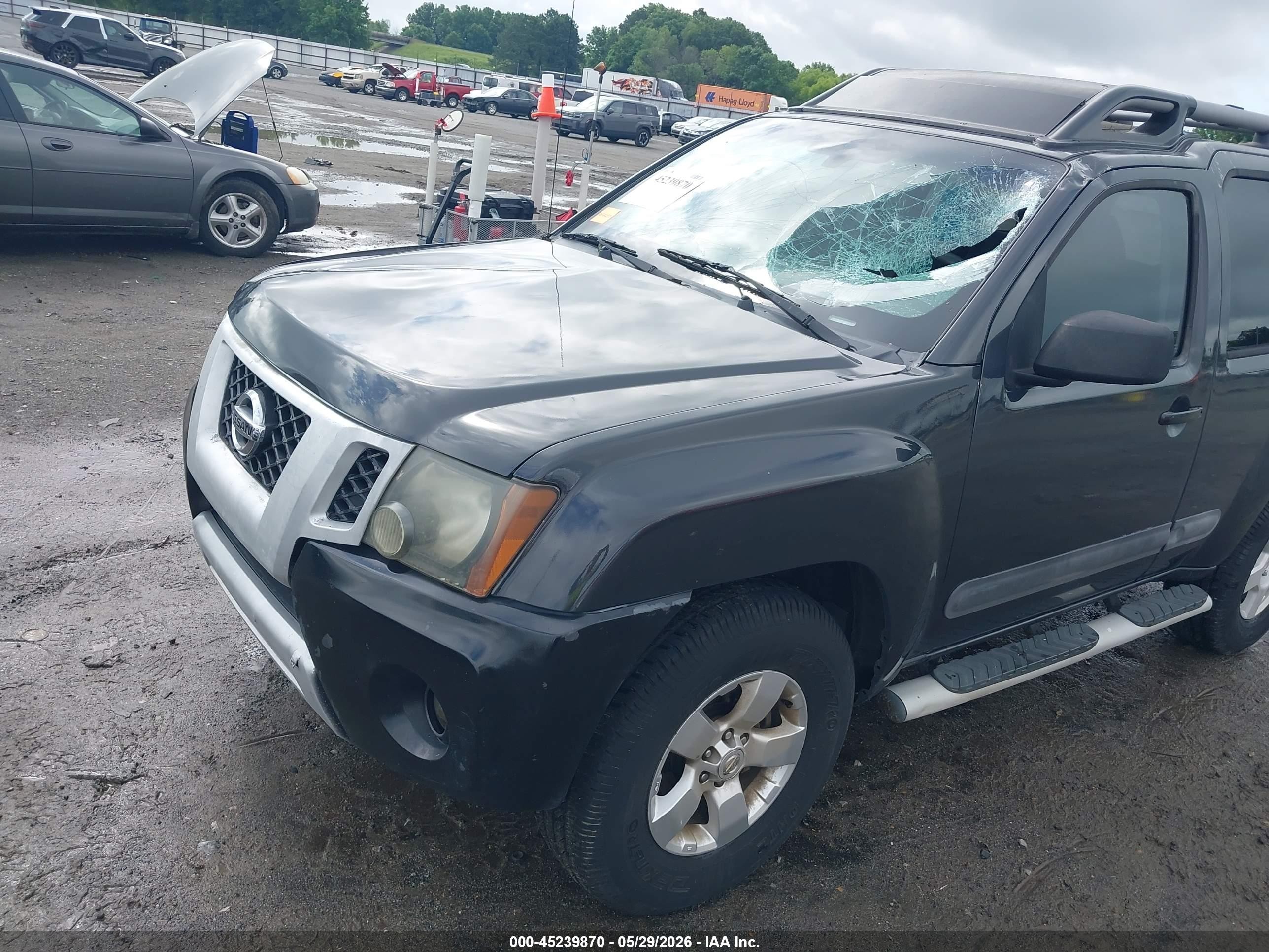 2012 Nissan Xterra S Gray vin: 5N1AN0NU4CC520749