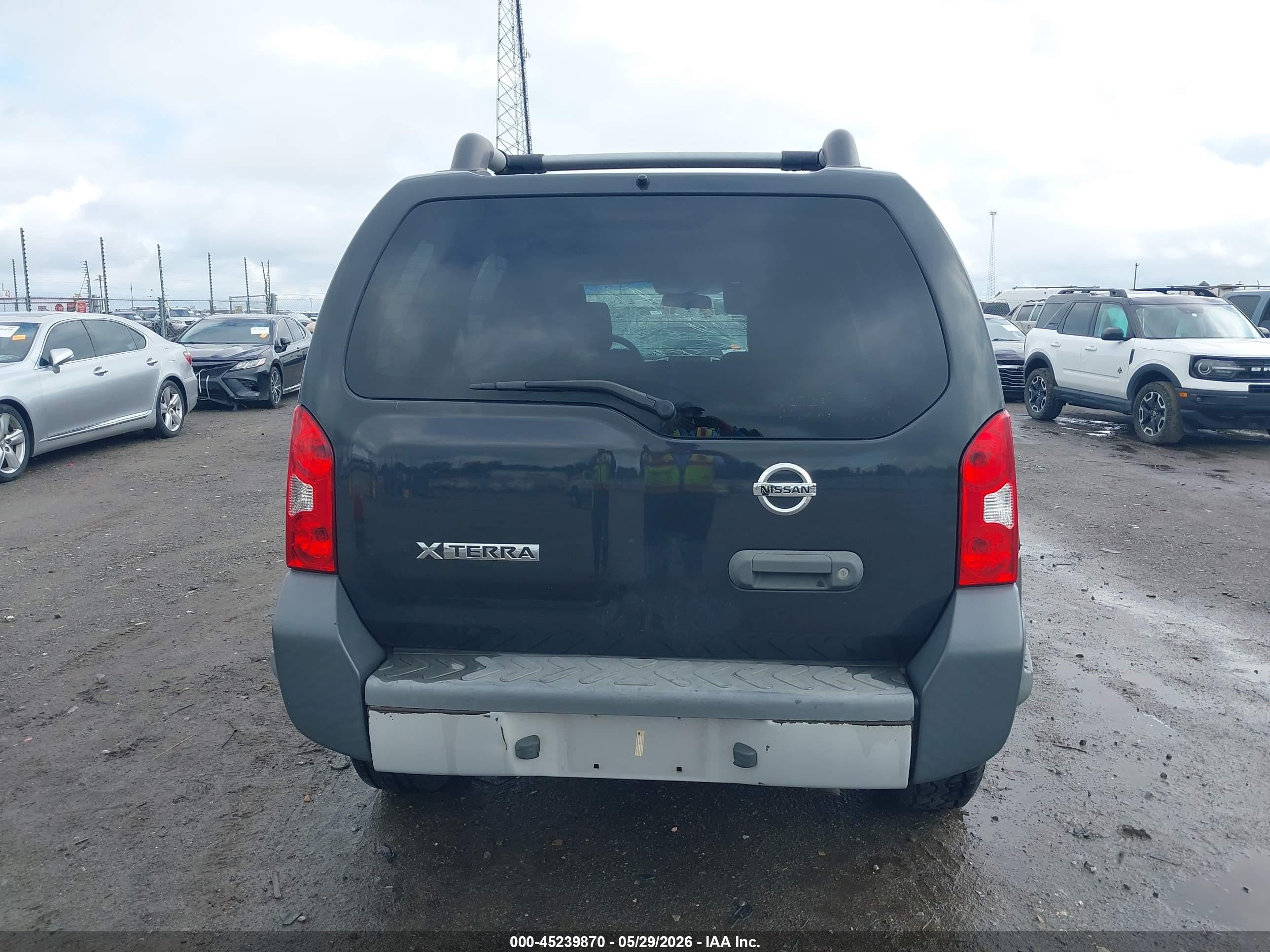 2012 Nissan Xterra S Gray vin: 5N1AN0NU4CC520749