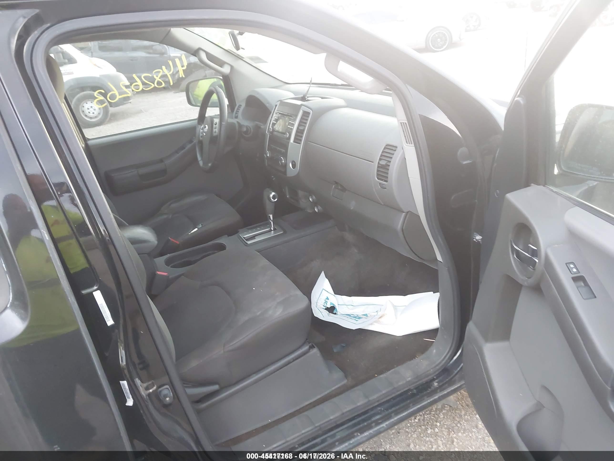 2014 Nissan Xterra S/x Black vin: 5N1AN0NU4EN806592