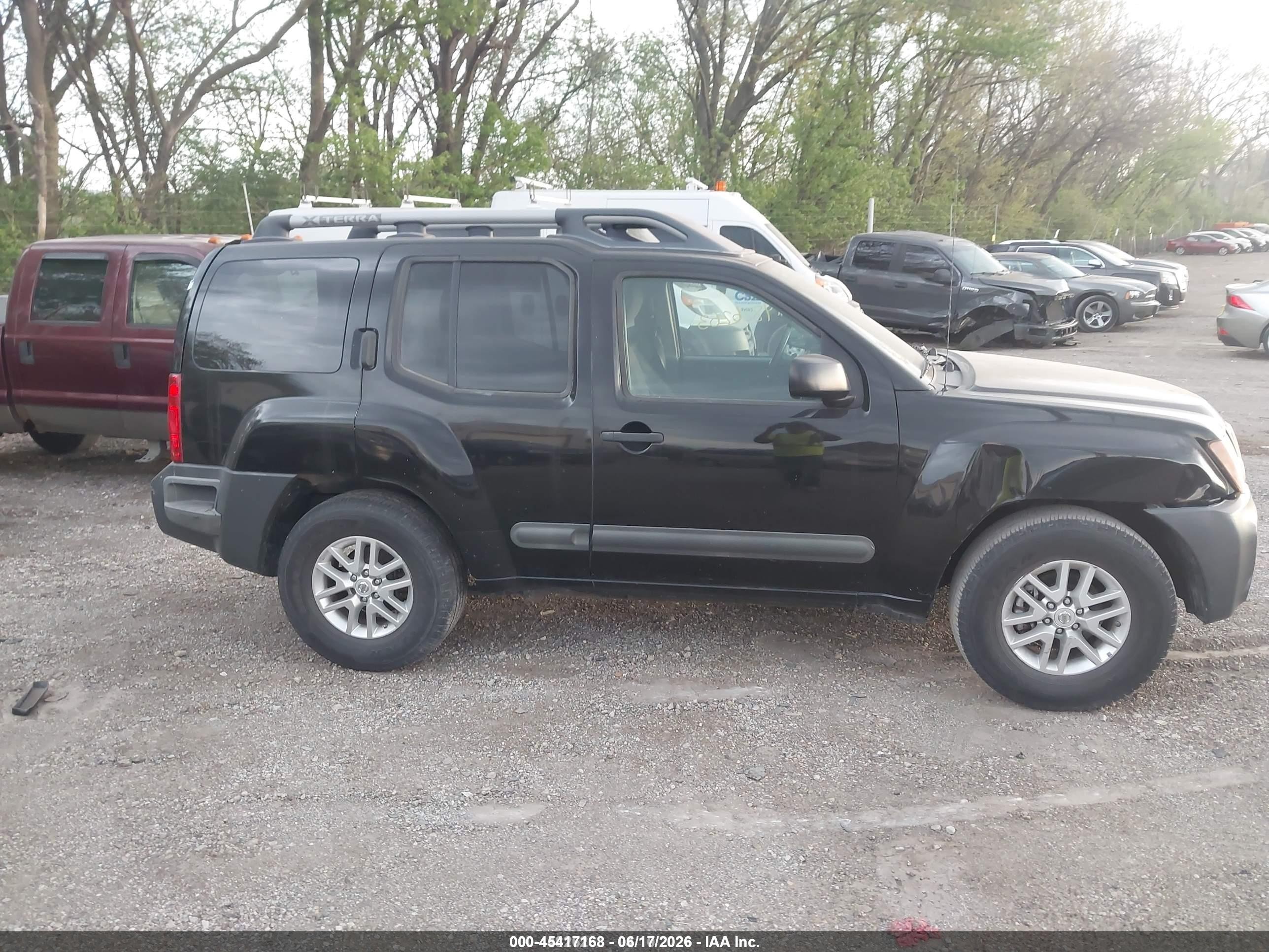 2014 Nissan Xterra S/x Black vin: 5N1AN0NU4EN806592
