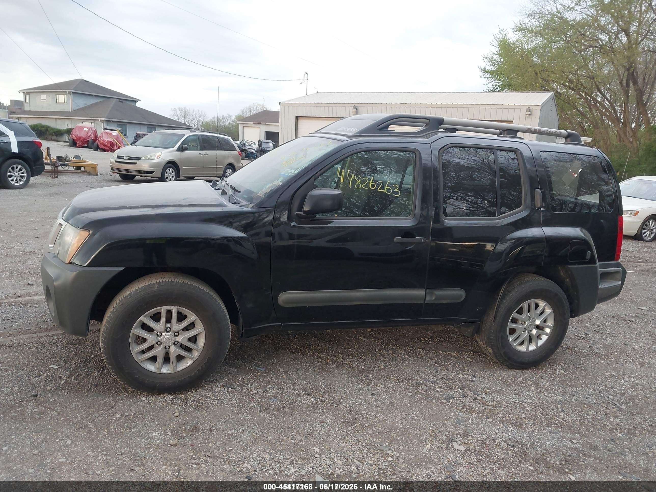 2014 Nissan Xterra S/x Black vin: 5N1AN0NU4EN806592