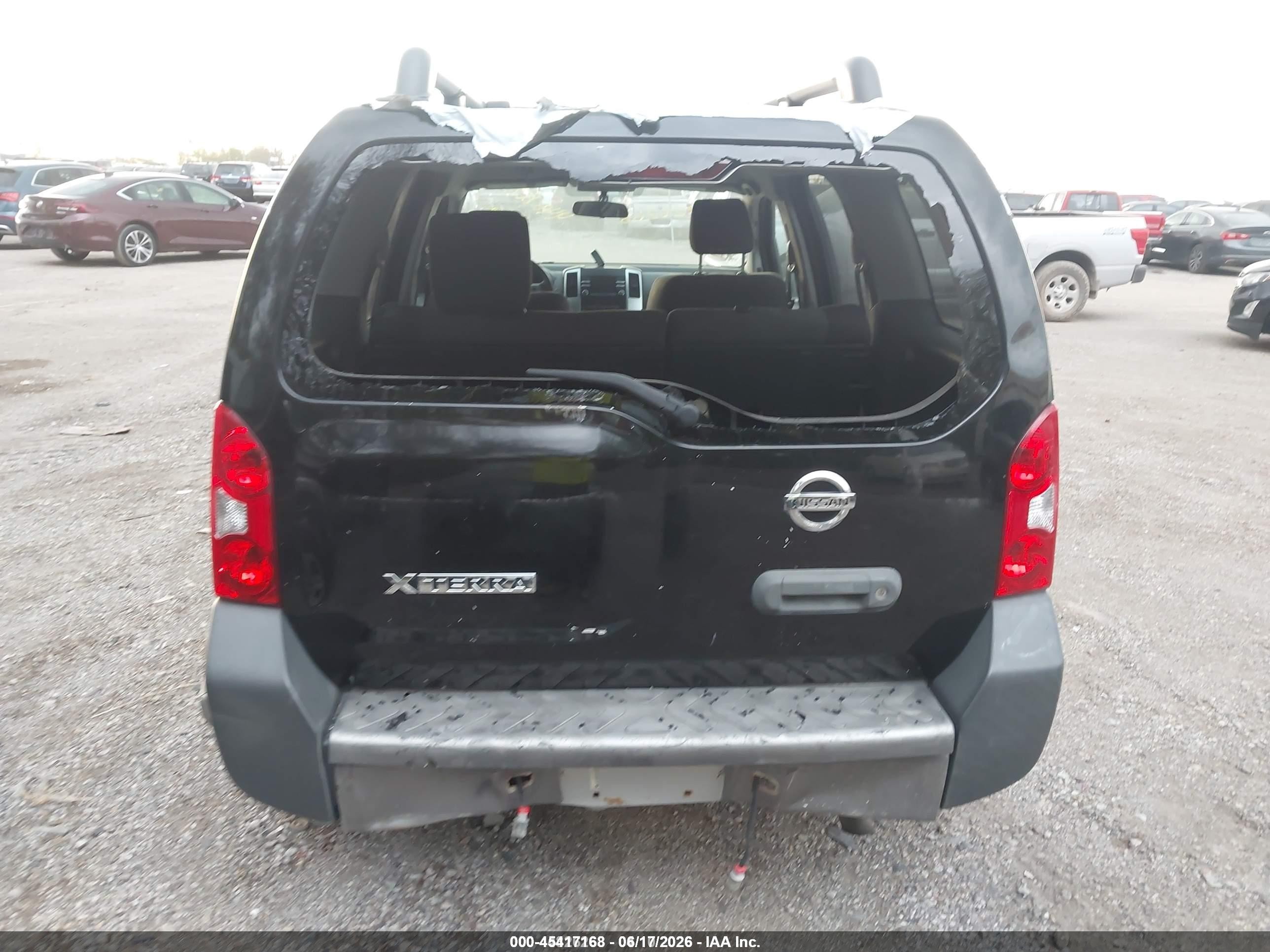 2014 Nissan Xterra S/x Black vin: 5N1AN0NU4EN806592