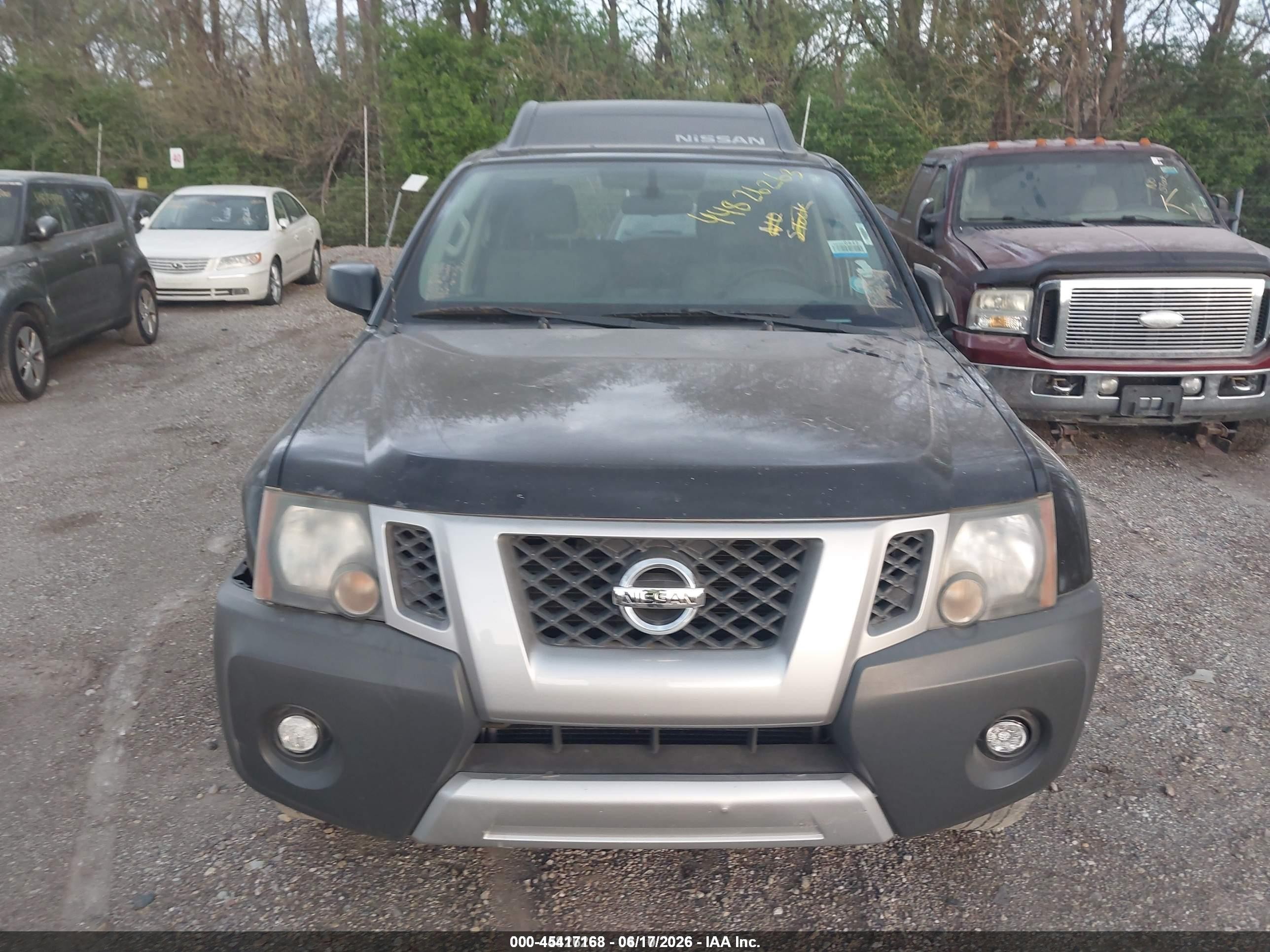2014 Nissan Xterra S/x Black vin: 5N1AN0NU4EN806592
