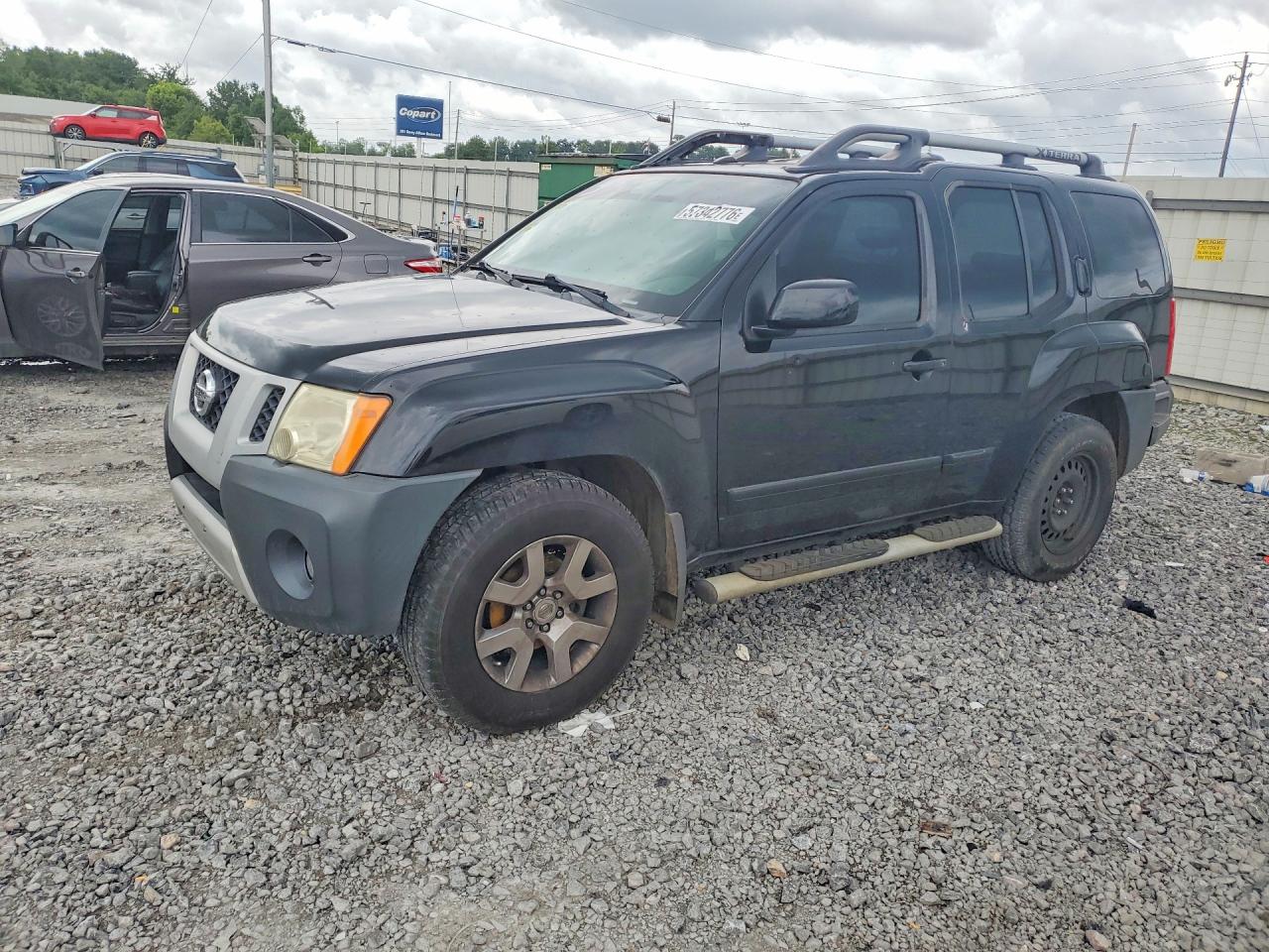 2010 Nissan Xterra X Black vin: 5N1AN0NU5AC500300