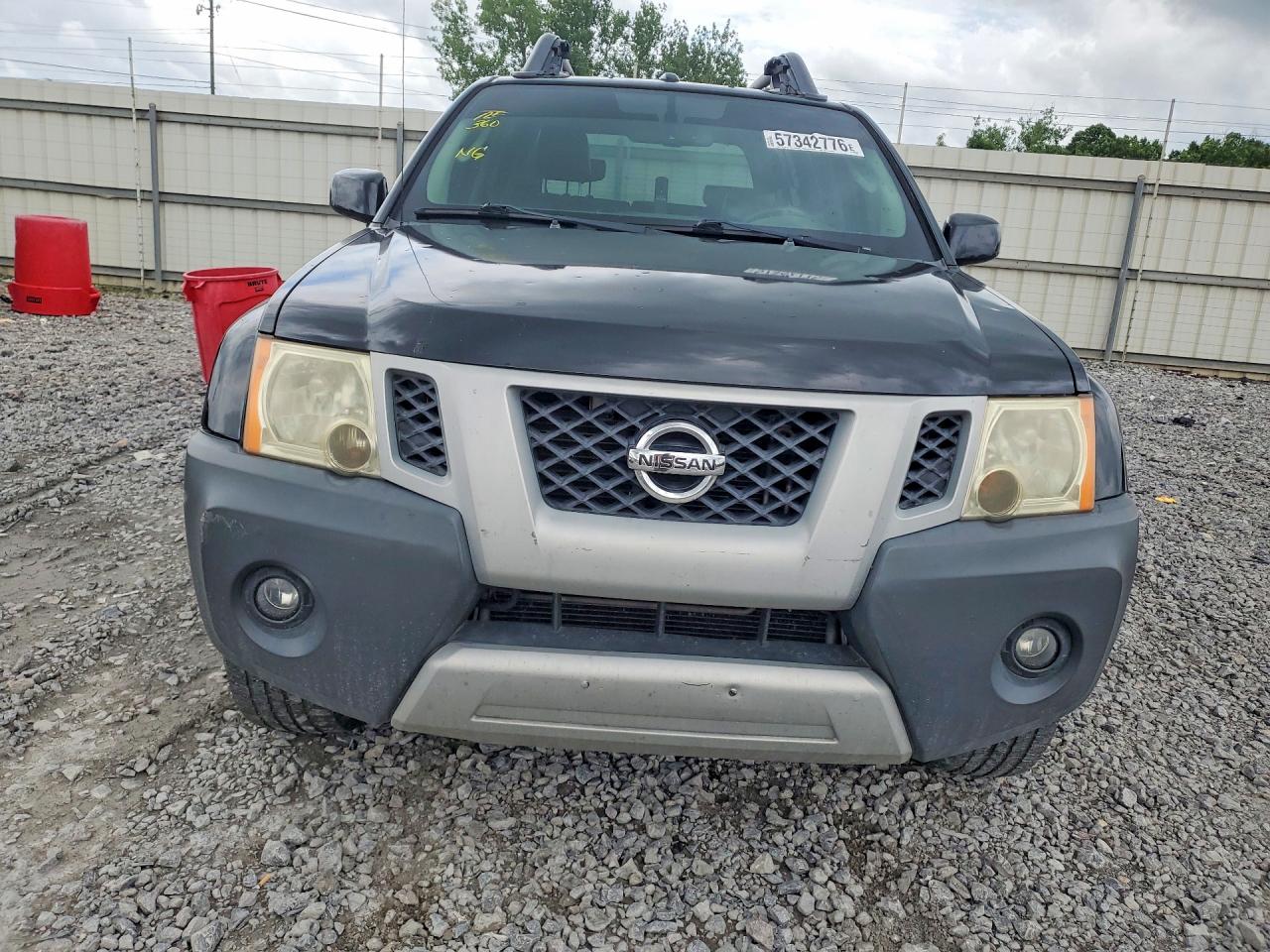 2010 Nissan Xterra X Black vin: 5N1AN0NU5AC500300