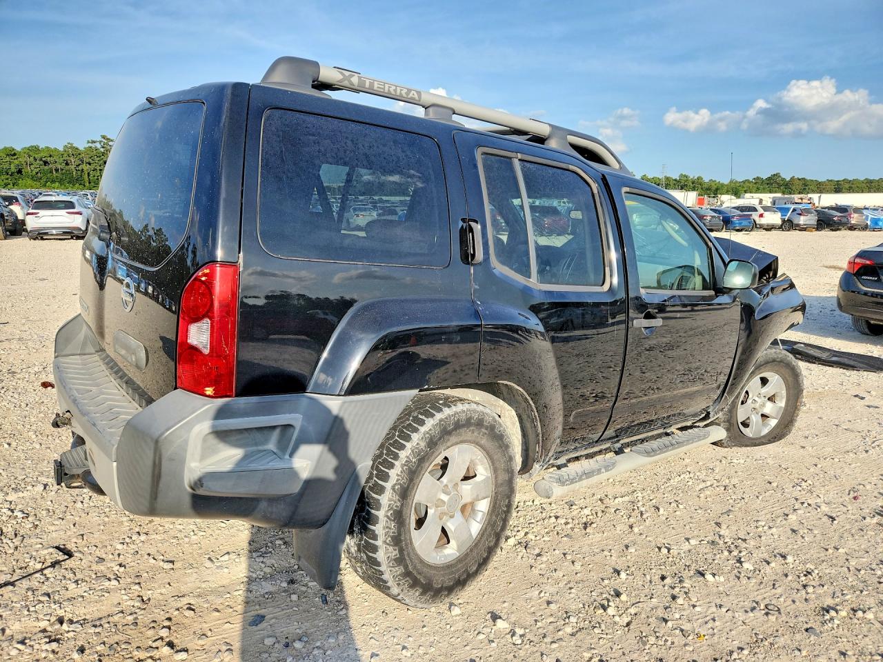 2010 Nissan Xterra X Black vin: 5N1AN0NU5AC504153