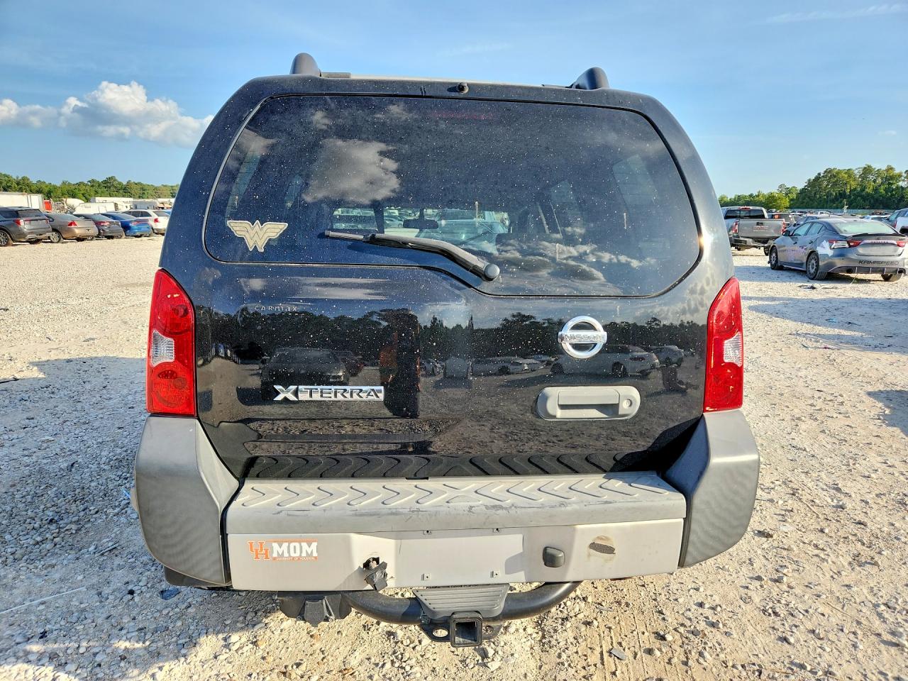 2010 Nissan Xterra X Black vin: 5N1AN0NU5AC504153