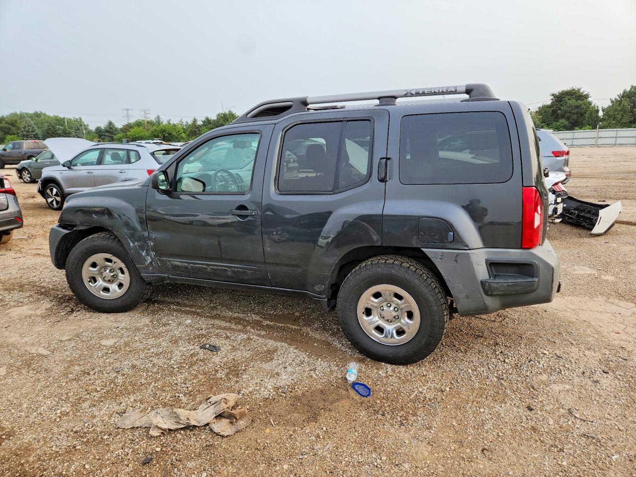 2010 Nissan Xterra X Charcoal vin: 5N1AN0NU5AC515718