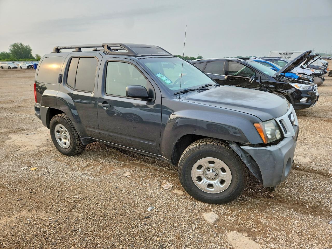 2010 Nissan Xterra X Charcoal vin: 5N1AN0NU5AC515718