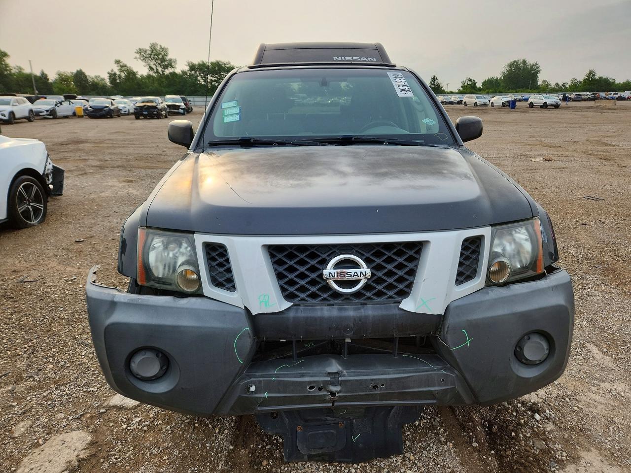 2010 Nissan Xterra X Charcoal vin: 5N1AN0NU5AC515718