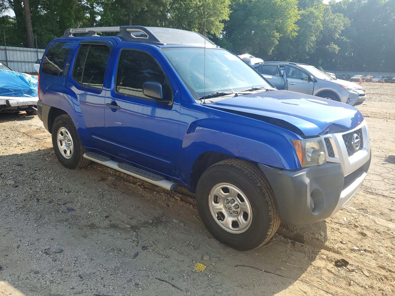 2012 Nissan Xterra X Blue vin: 5N1AN0NU5CC505483