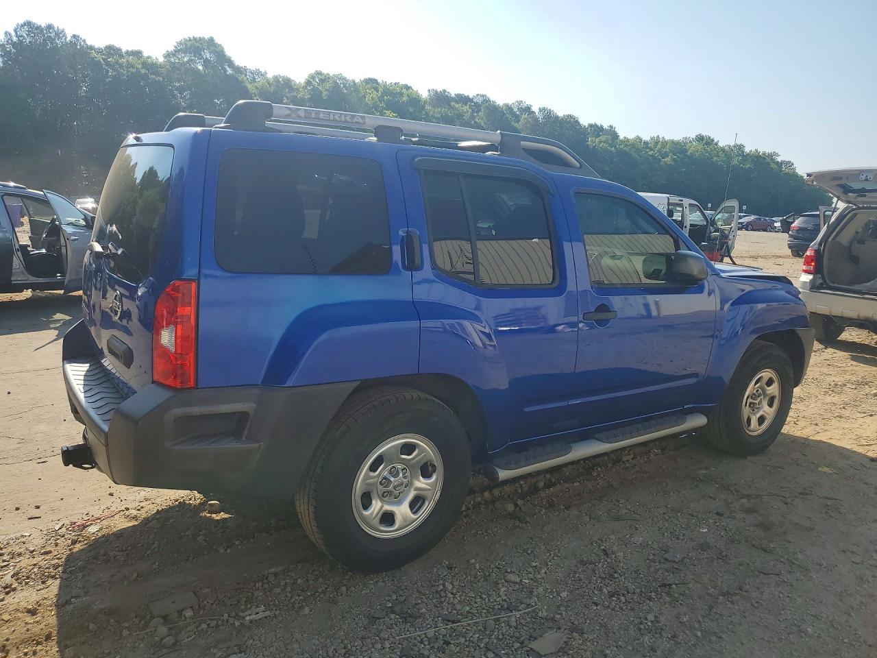 2012 Nissan Xterra X Blue vin: 5N1AN0NU5CC505483