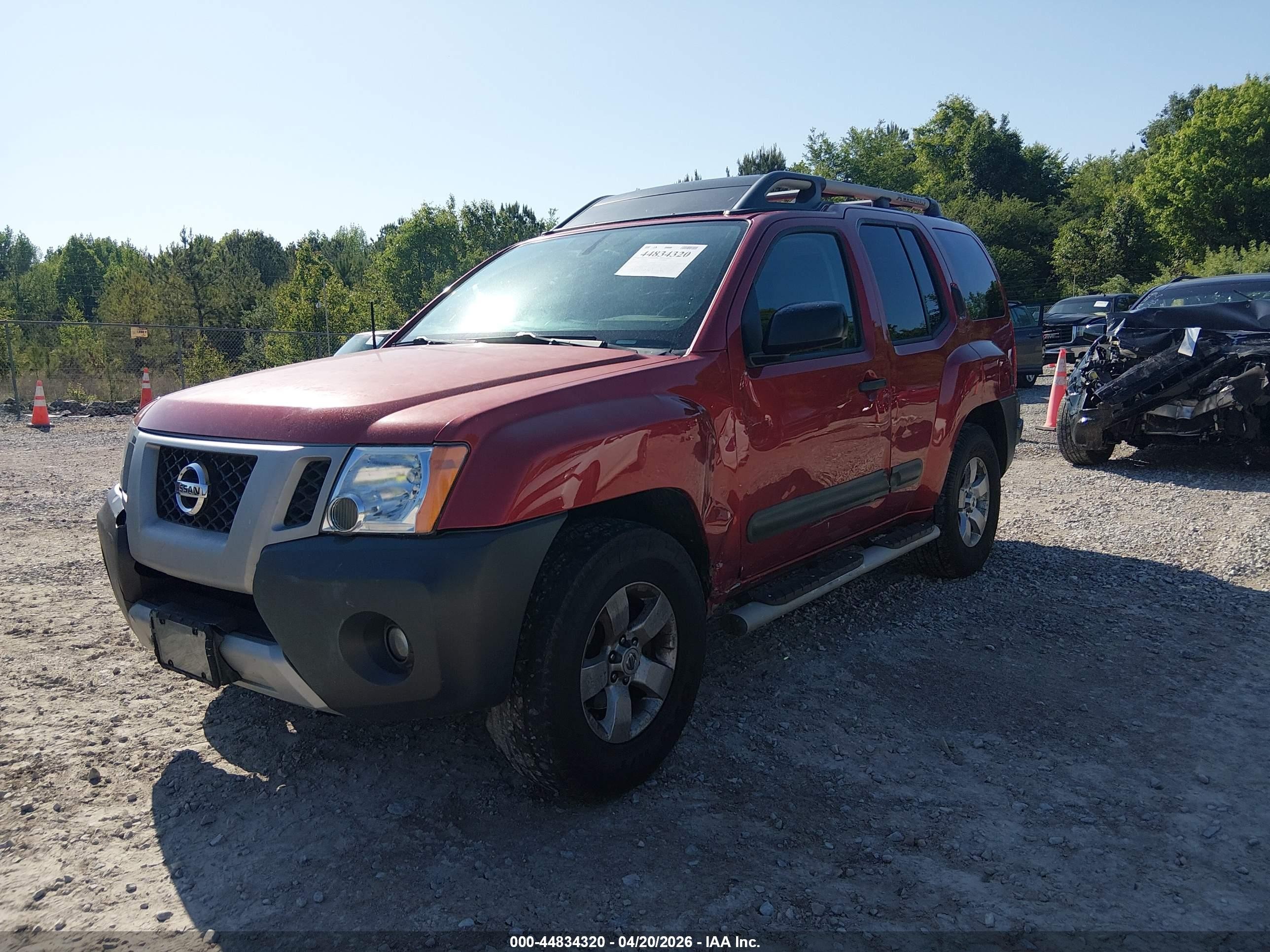 2012 Nissan Xterra S Orange vin: 5N1AN0NU5CC520548
