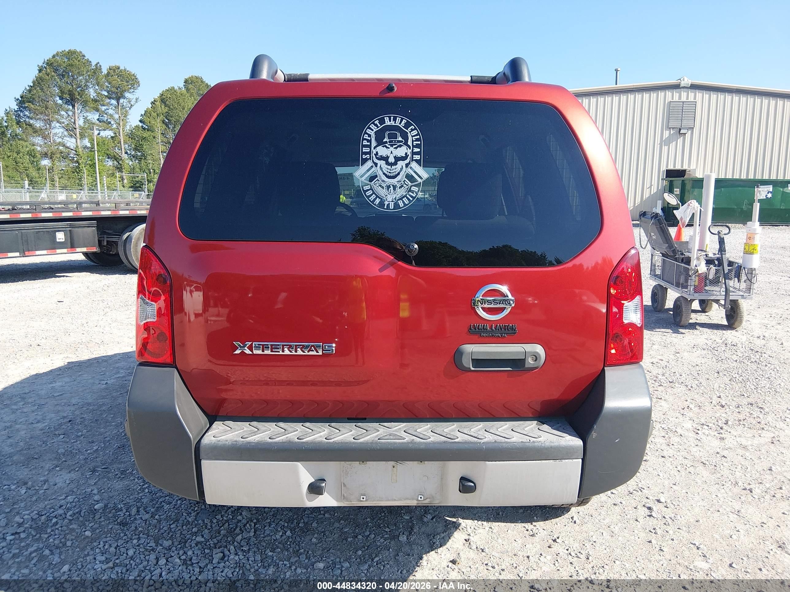 2012 Nissan Xterra S Orange vin: 5N1AN0NU5CC520548