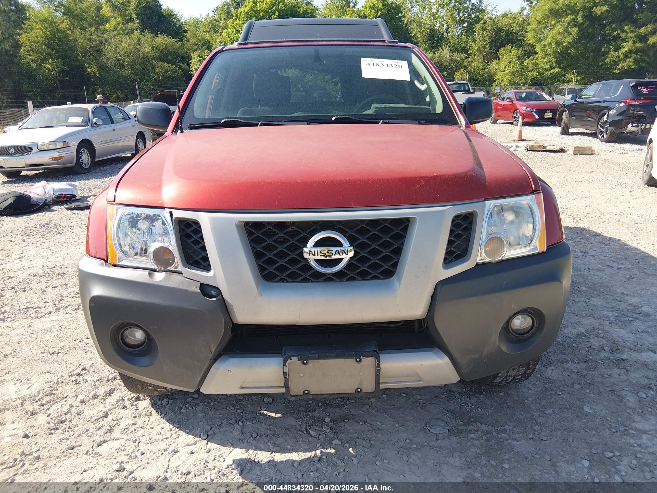 2012 Nissan Xterra S Orange vin: 5N1AN0NU5CC520548