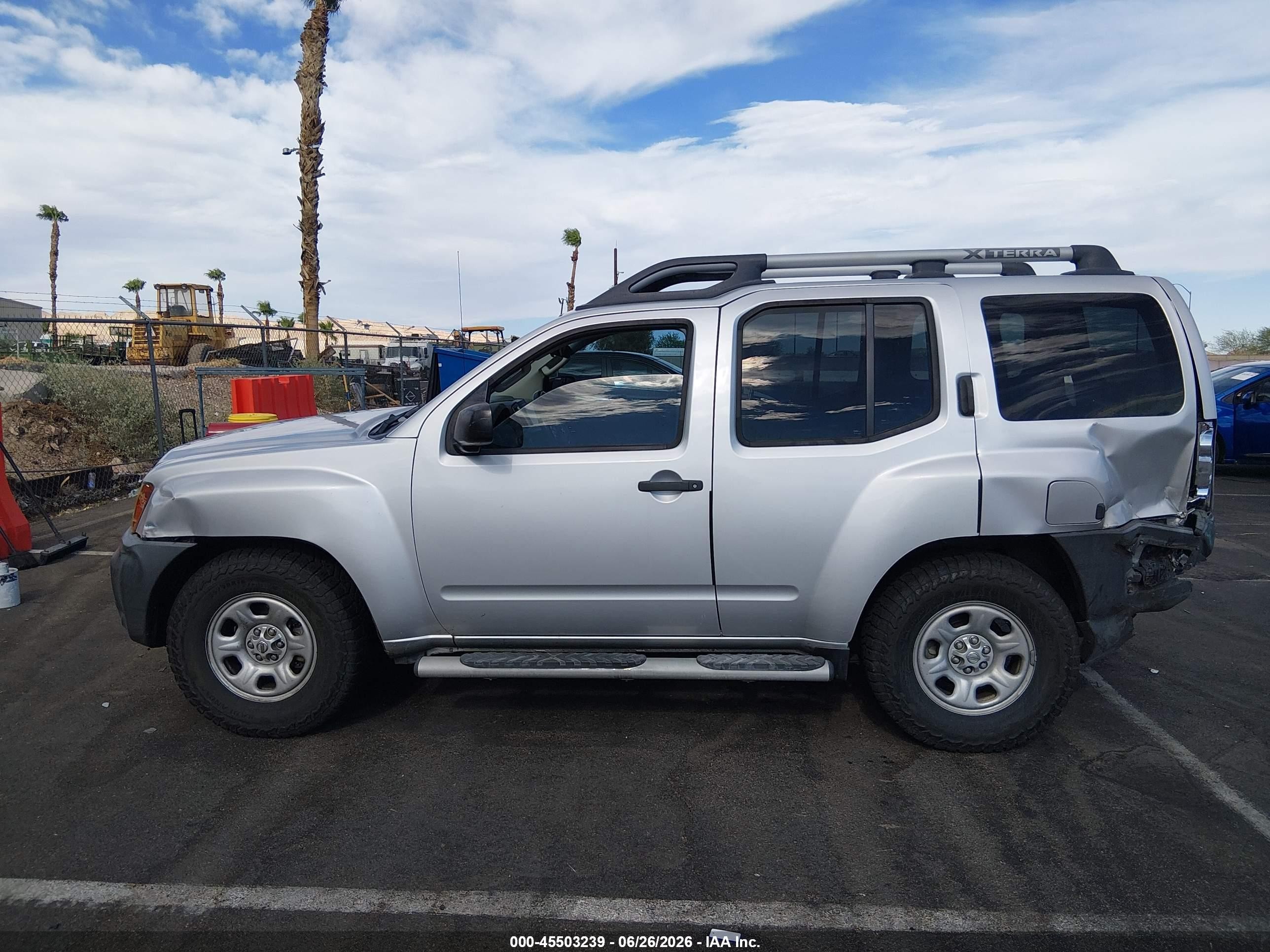 2014 Nissan Xterra X Gray vin: 5N1AN0NU5EN804897