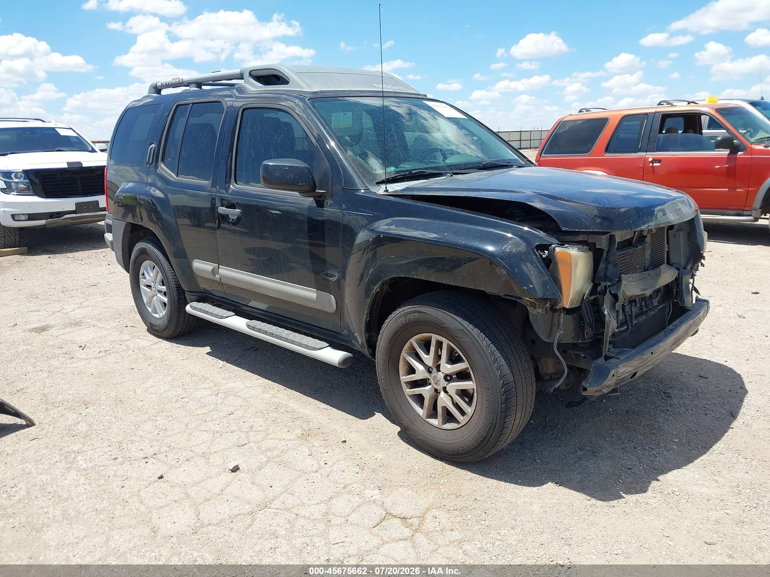 2015 Nissan Xterra S Черный vin: 5N1AN0NU5FN663587