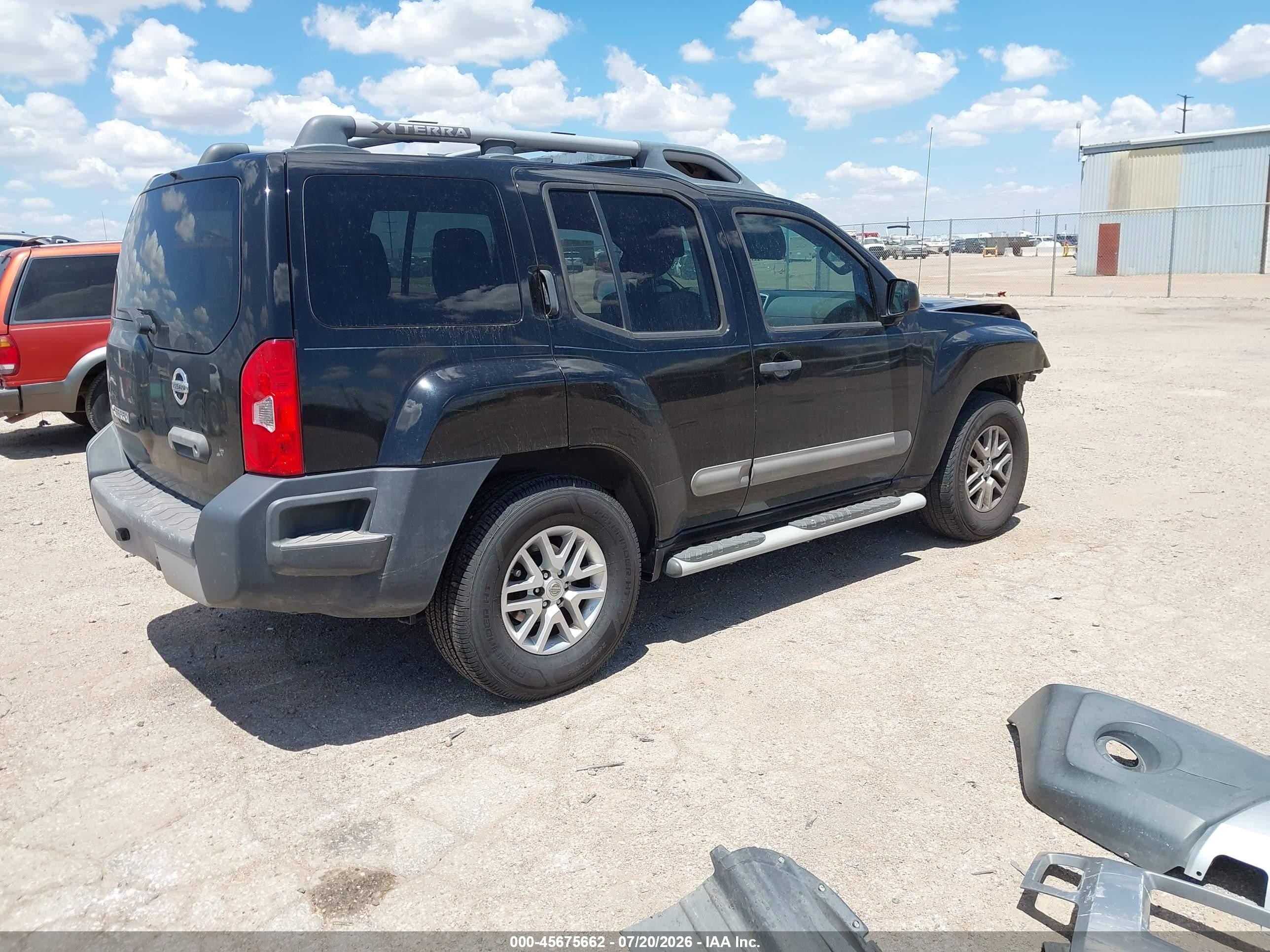 2015 Nissan Xterra S Черный vin: 5N1AN0NU5FN663587
