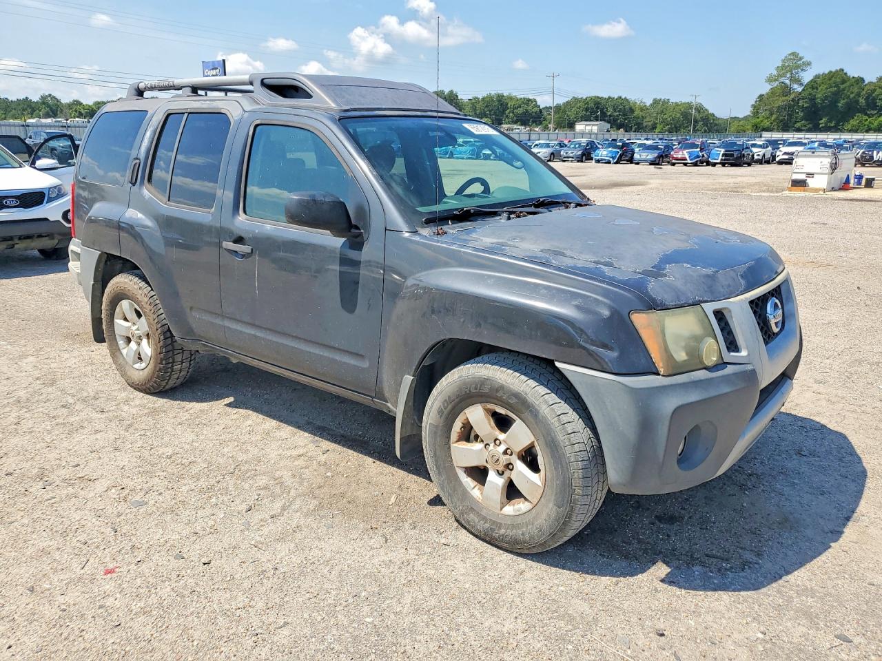 2010 Nissan Xterra X Black vin: 5N1AN0NU6AC526999