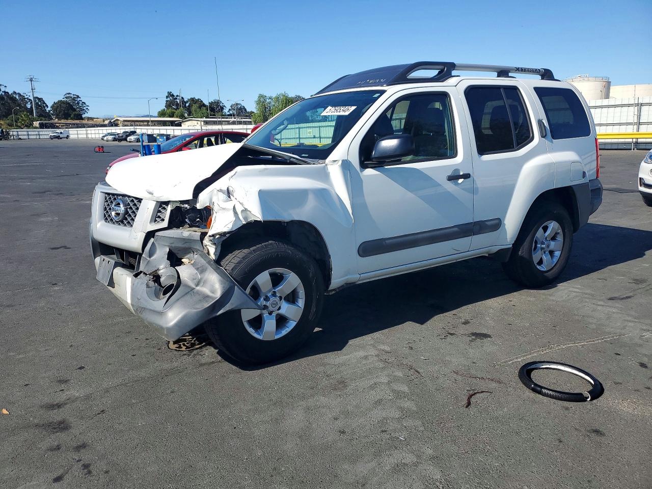 2013 Nissan Xterra X Белый vin: 5N1AN0NU6DN811811