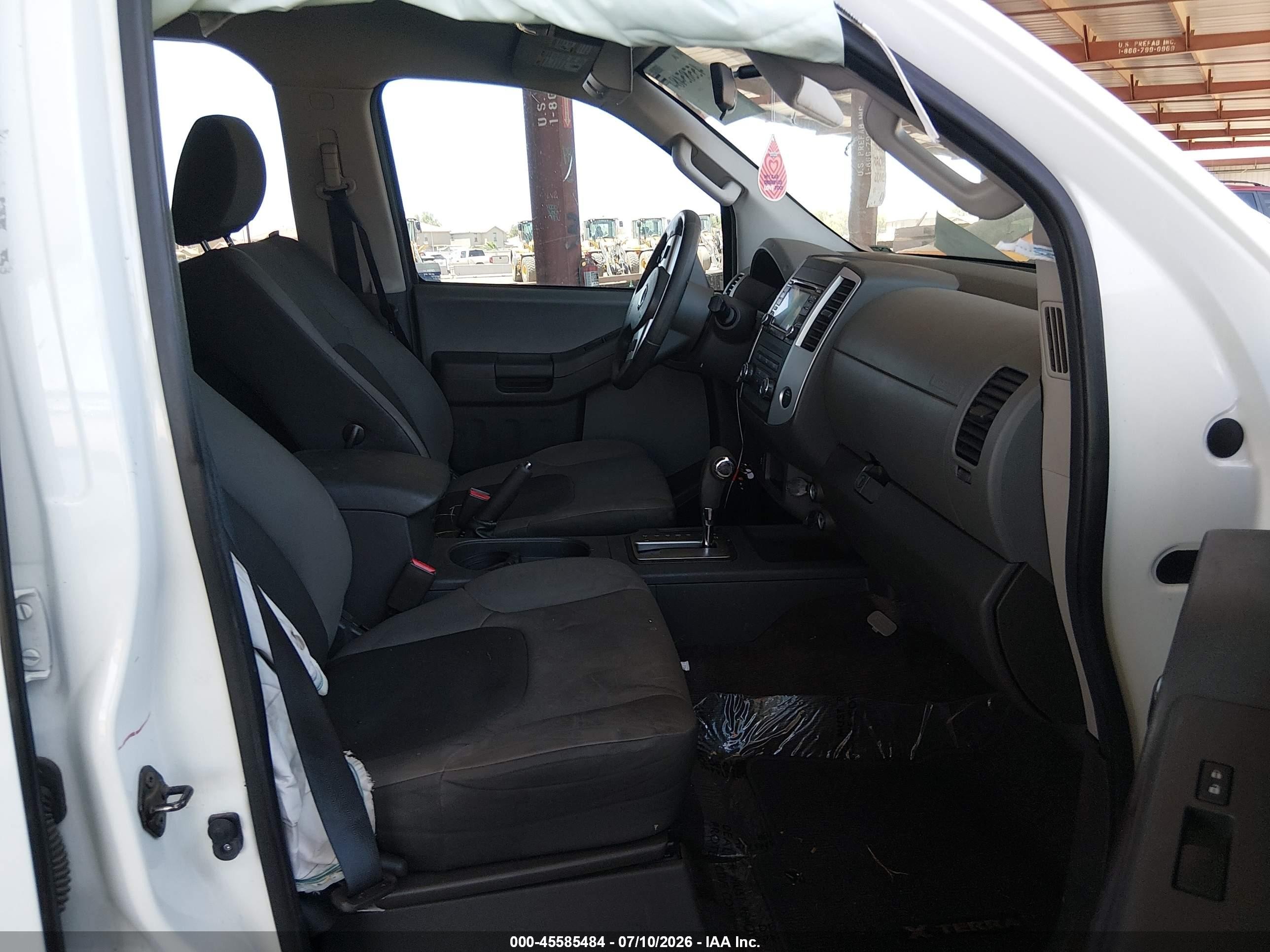 2015 Nissan Xterra S White vin: 5N1AN0NU6FN663968