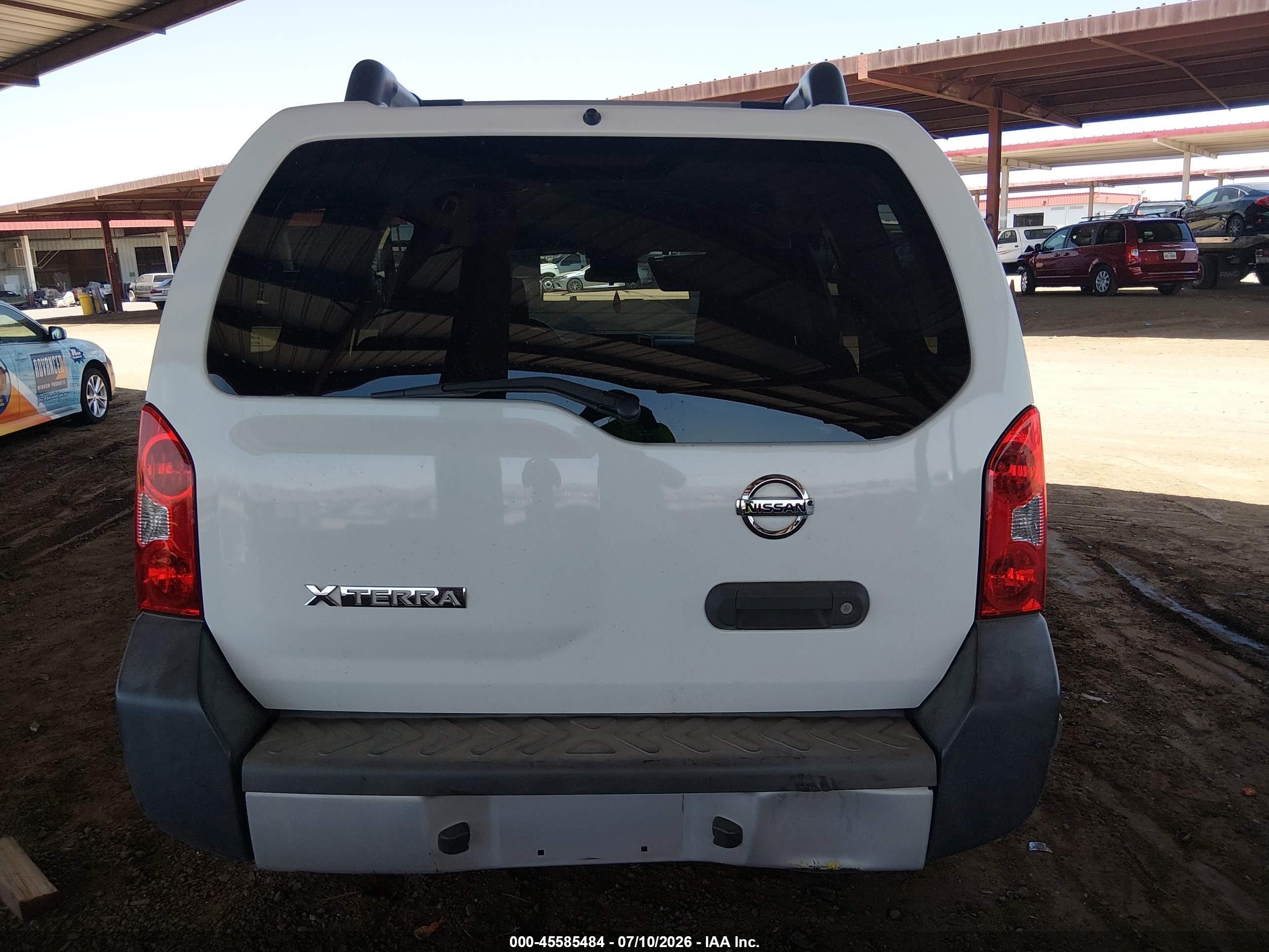 2015 Nissan Xterra S White vin: 5N1AN0NU6FN663968