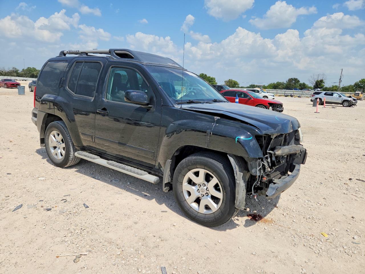 2010 Nissan Xterra X Black vin: 5N1AN0NU7AC500413