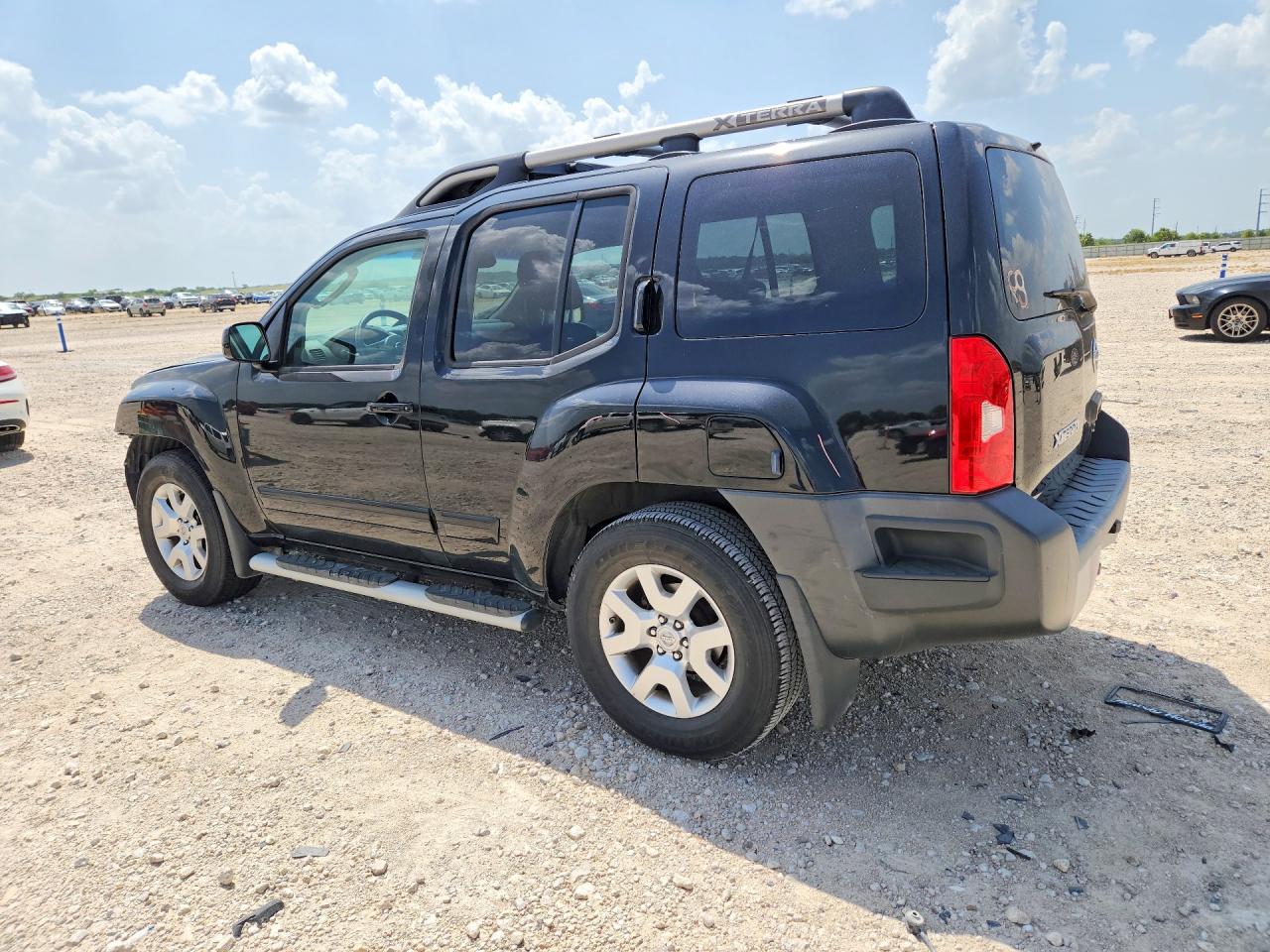 2010 Nissan Xterra X Black vin: 5N1AN0NU7AC500413