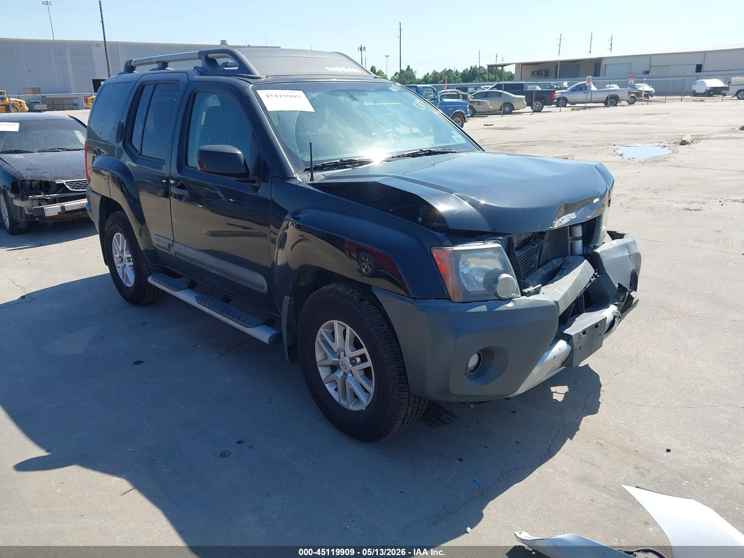 2014 Nissan Xterra S Black vin: 5N1AN0NU7EN809356