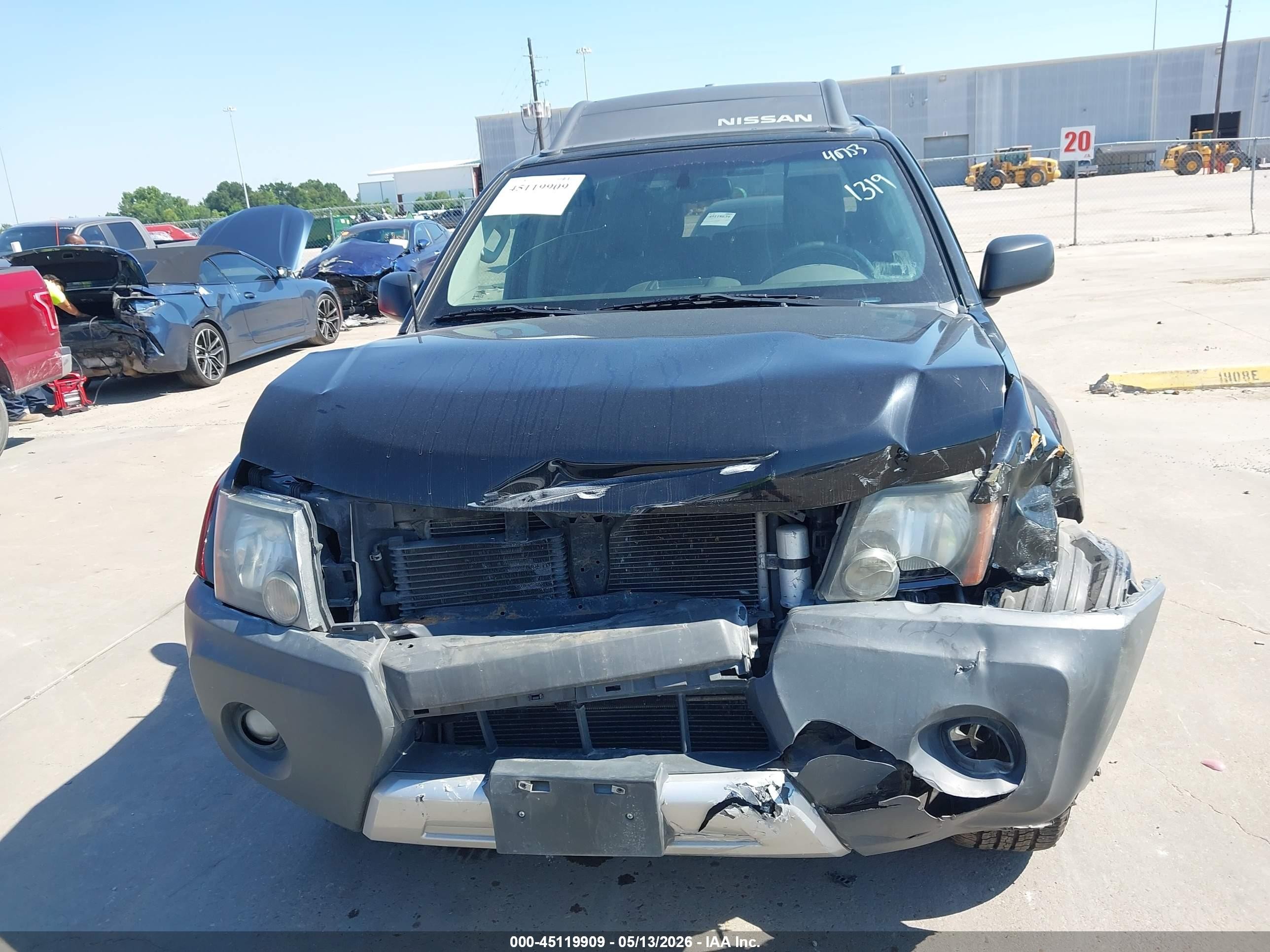 2014 Nissan Xterra S Black vin: 5N1AN0NU7EN809356