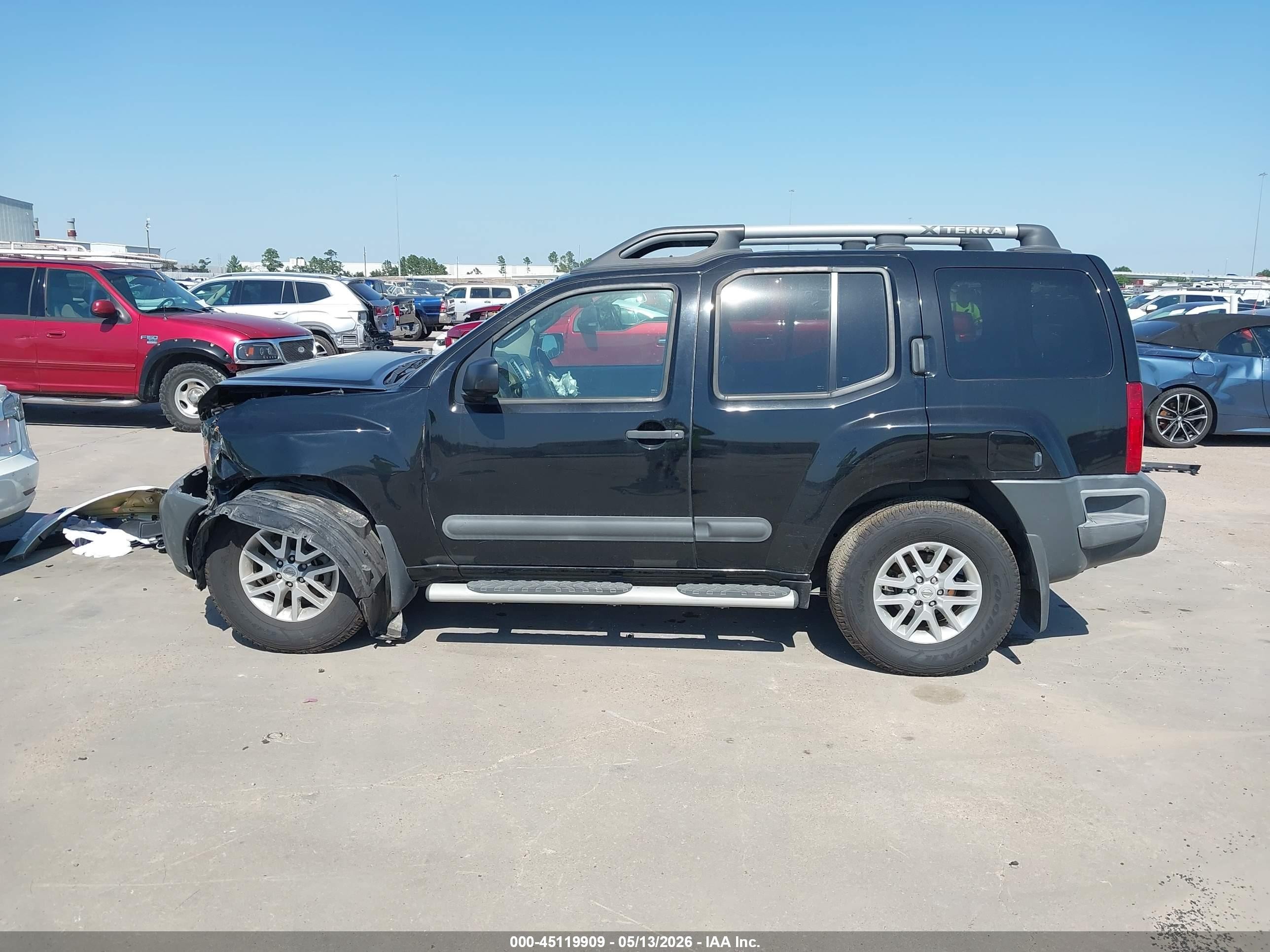 2014 Nissan Xterra S Black vin: 5N1AN0NU7EN809356