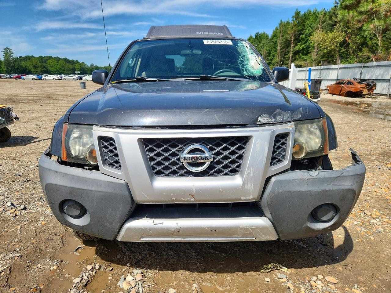 2014 Nissan Xterra X Gray vin: 5N1AN0NU7EN809731