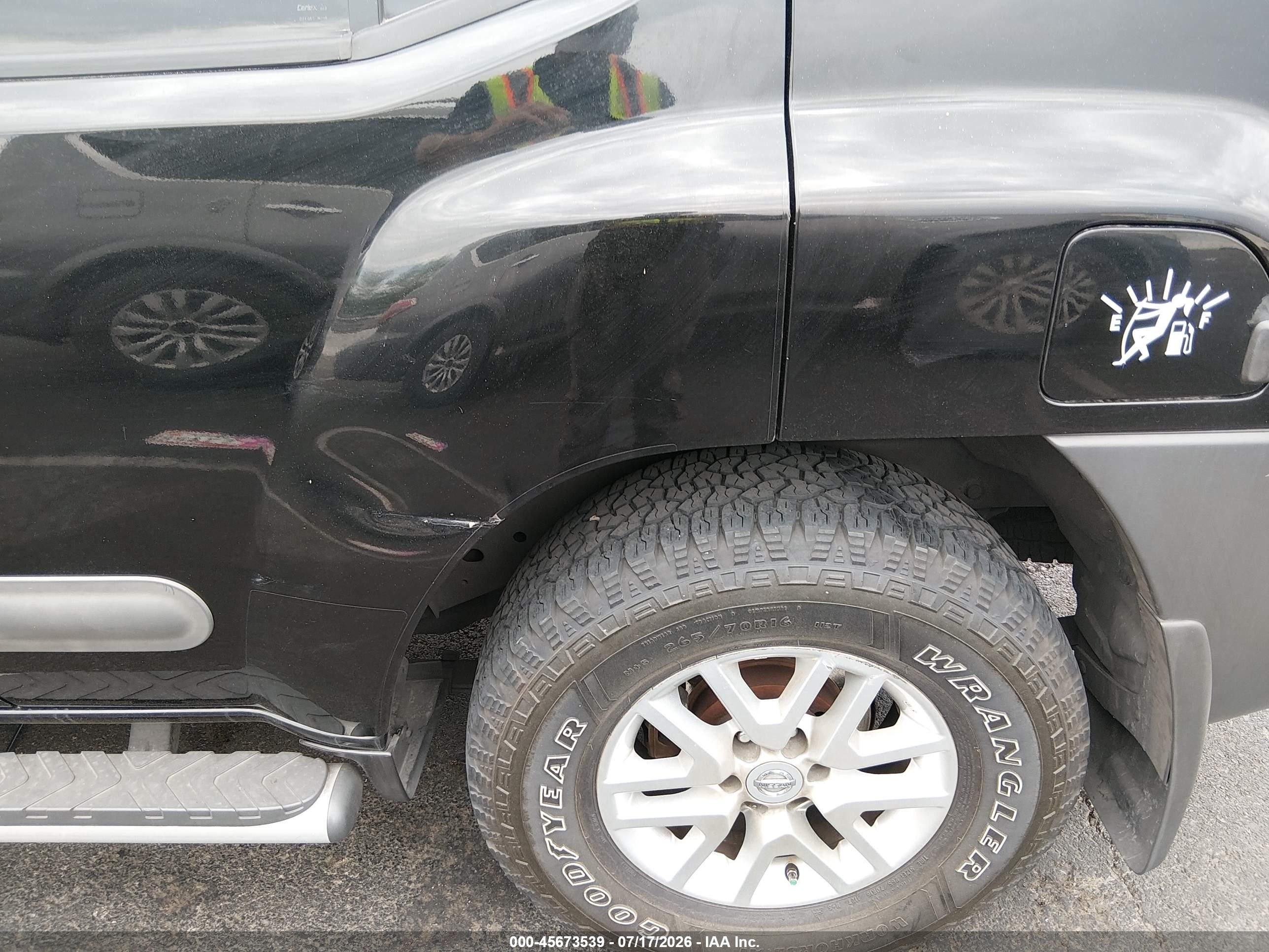 2015 Nissan Xterra S Black vin: 5N1AN0NU7FN654180