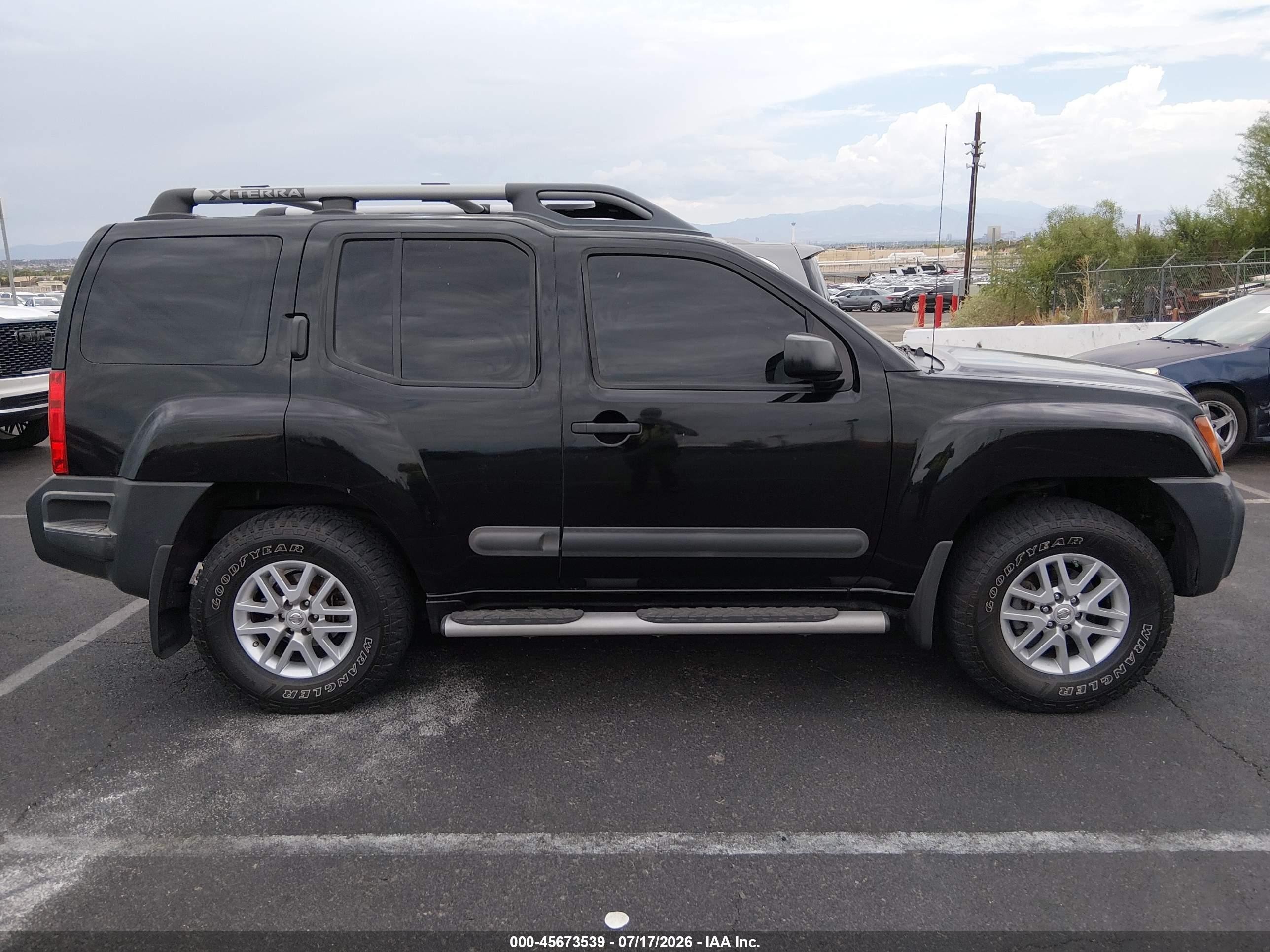 2015 Nissan Xterra S Black vin: 5N1AN0NU7FN654180