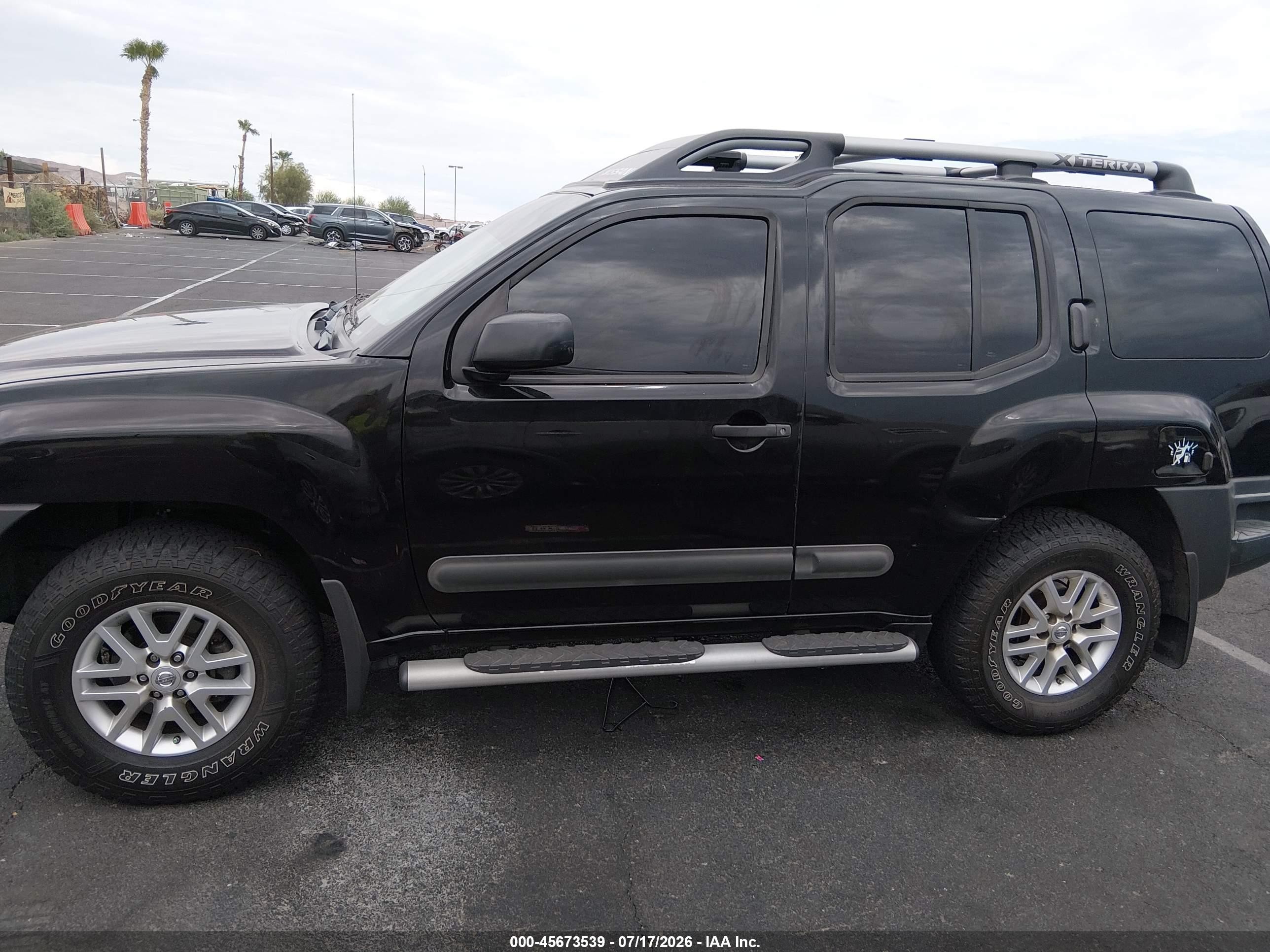 2015 Nissan Xterra S Black vin: 5N1AN0NU7FN654180