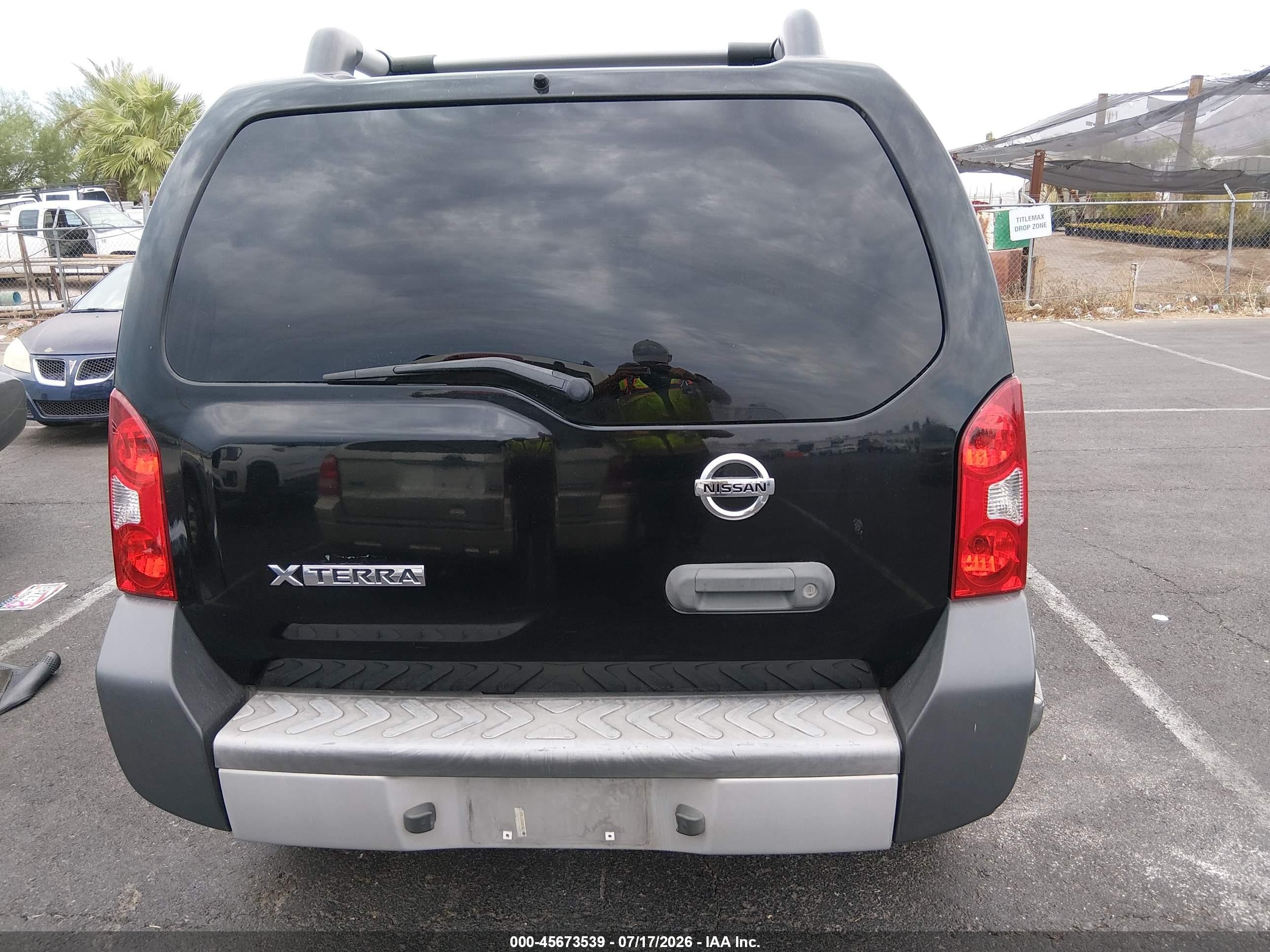 2015 Nissan Xterra S Black vin: 5N1AN0NU7FN654180