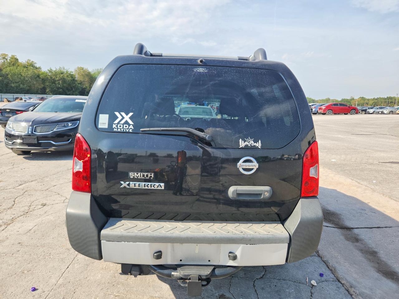 2010 Nissan Xterra X Black vin: 5N1AN0NU8AC520962