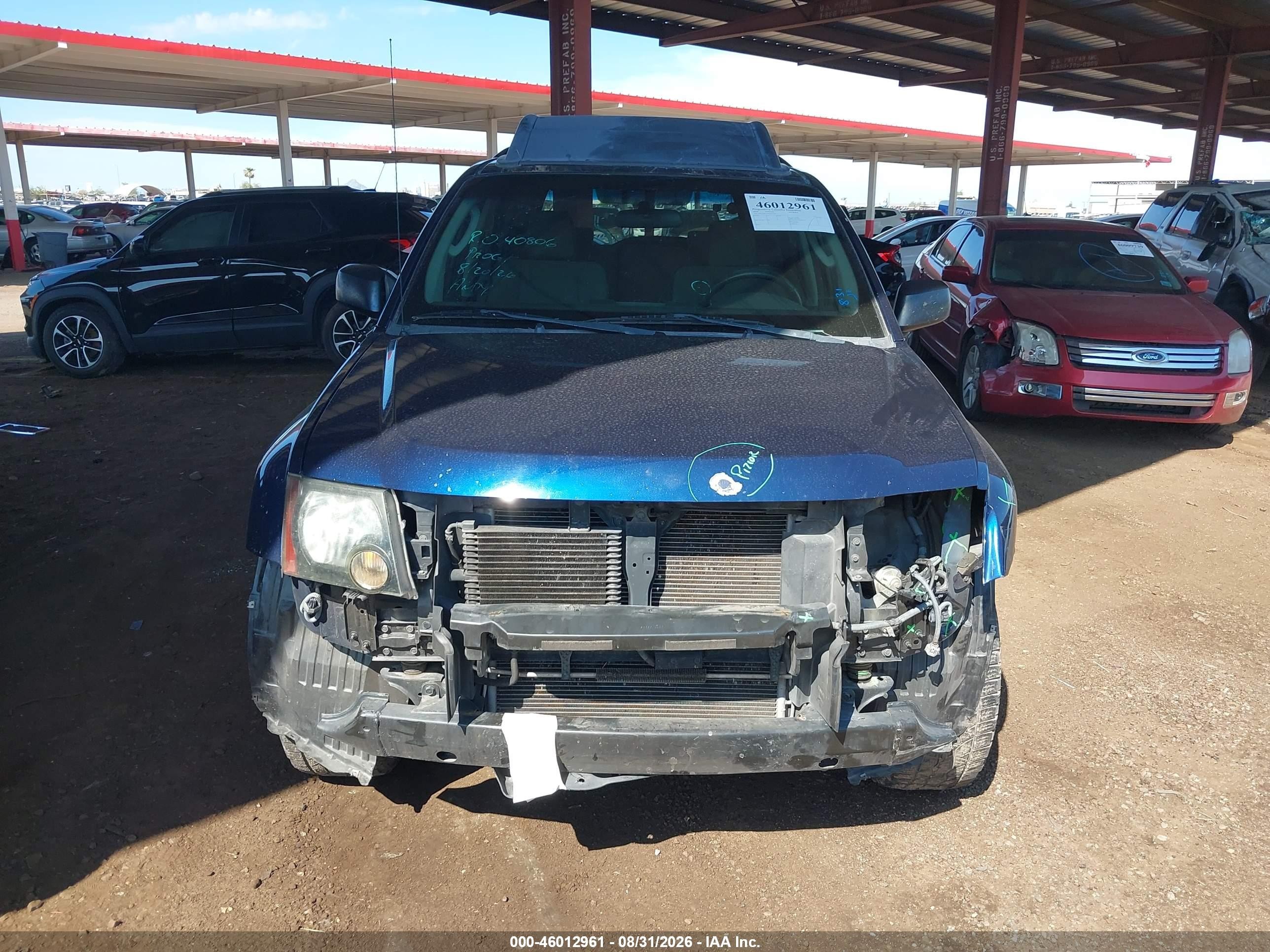 2010 Nissan Xterra Off Road/s/se Blue vin: 5N1AN0NU8AC521237