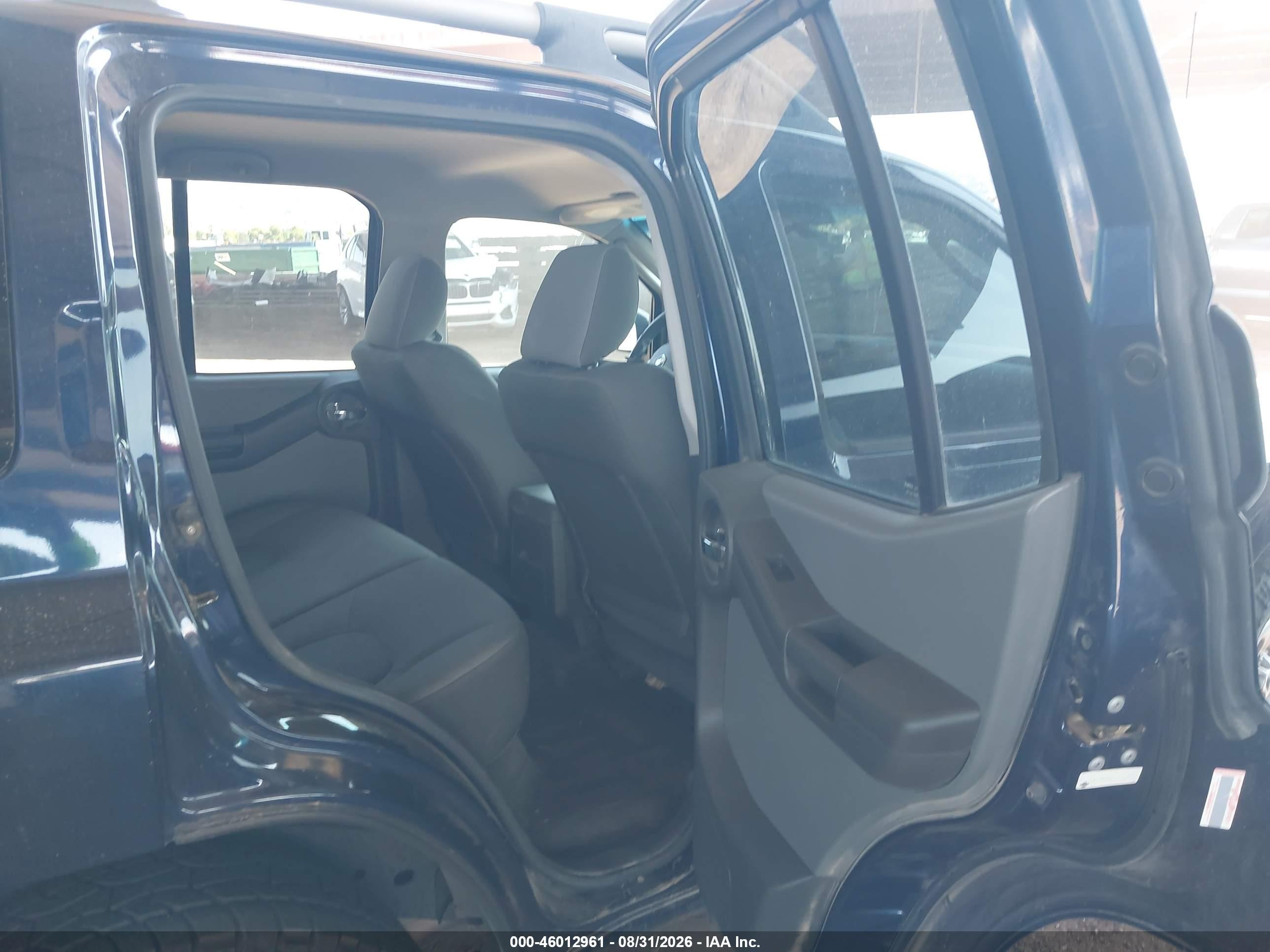 2010 Nissan Xterra Off Road/s/se Blue vin: 5N1AN0NU8AC521237