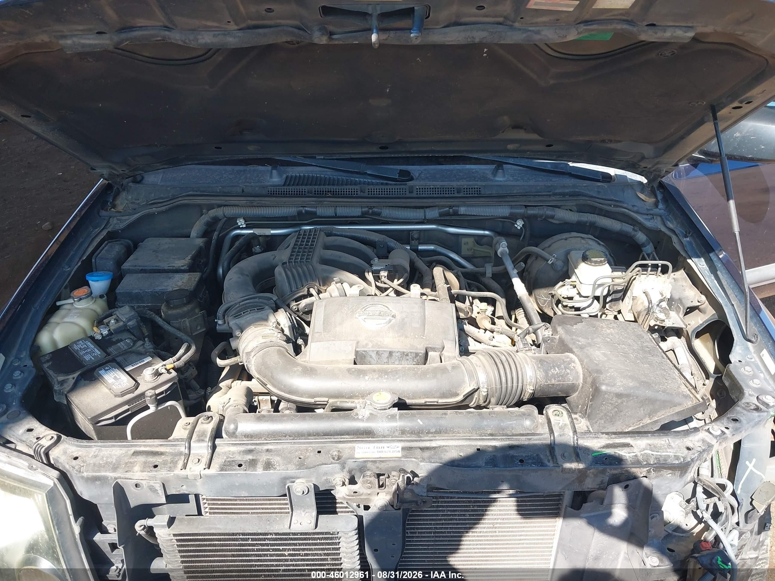 2010 Nissan Xterra Off Road/s/se Blue vin: 5N1AN0NU8AC521237