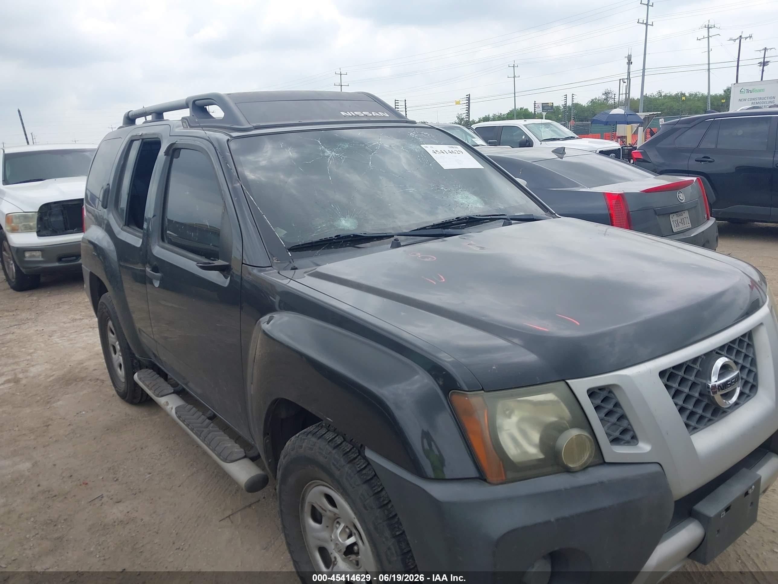 2011 Nissan Xterra X Gray vin: 5N1AN0NU8BC507579